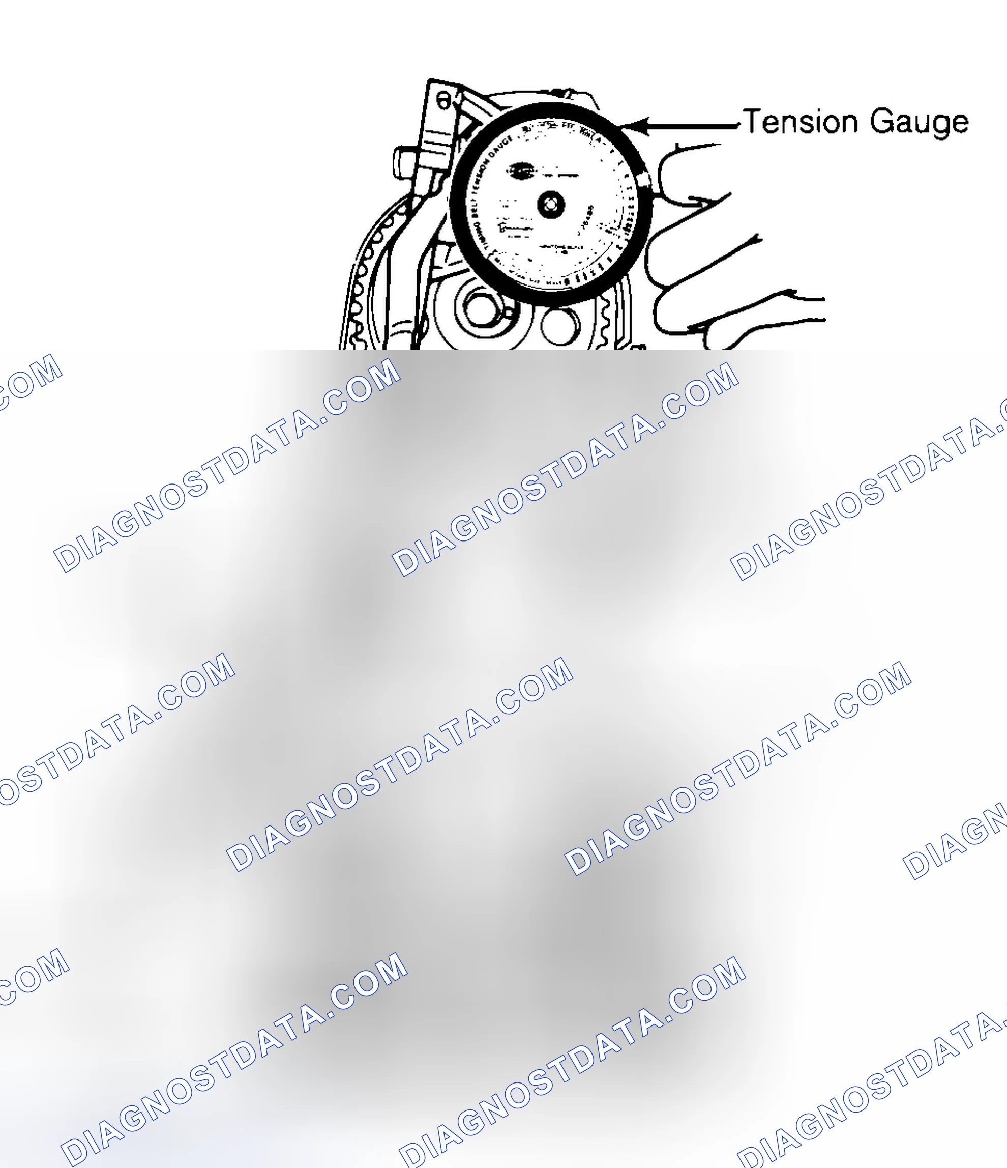 Scheme 3: Adjusting Typical Timing Belt Tension