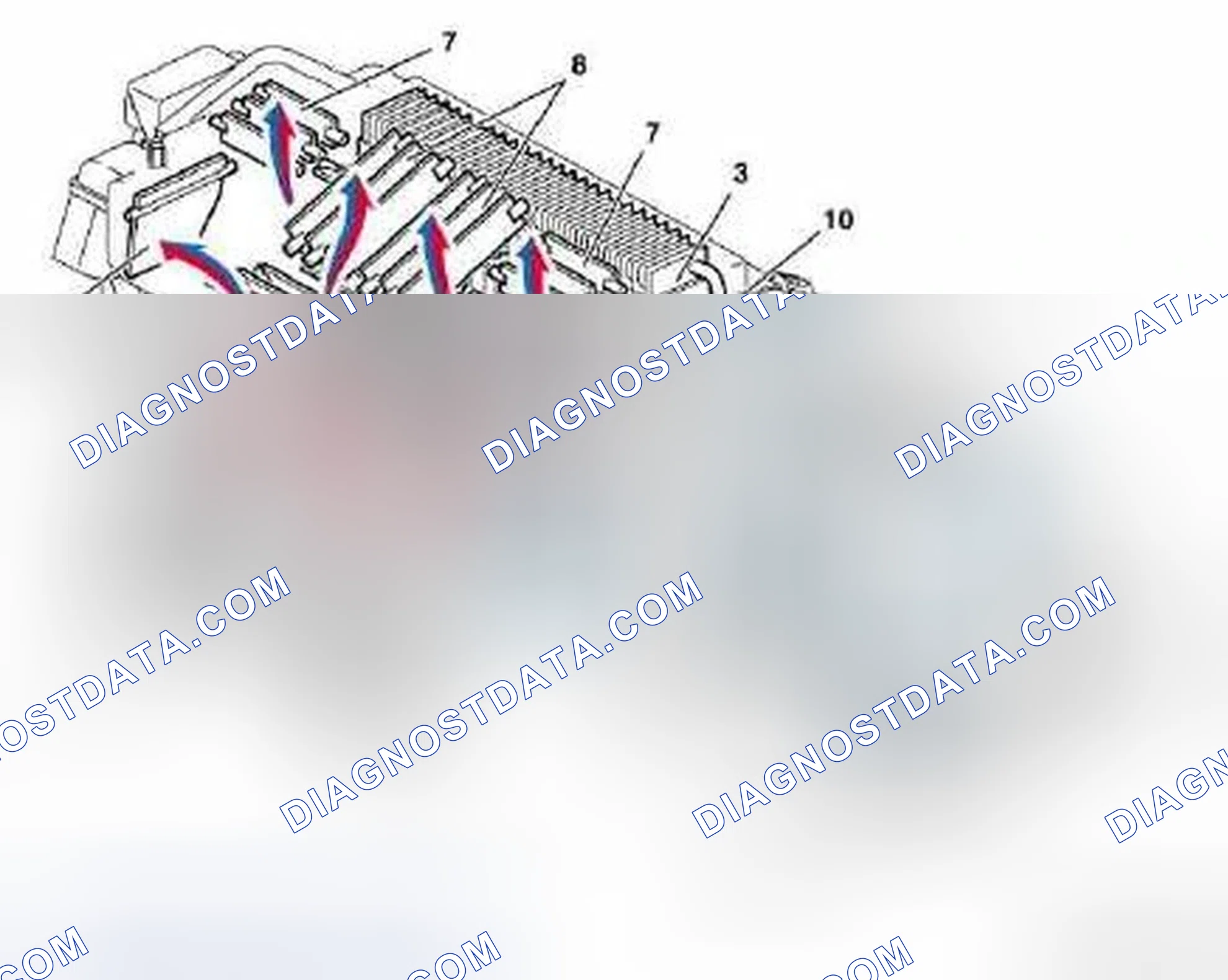Scheme 72: Comfort automatic air conditioning housing, task - GF83.40-P-2170-02P
