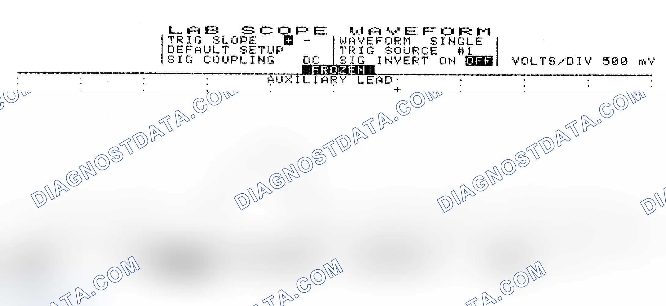 Scheme 10: Single Injector w/Excessive Current Flow - Current Pattern