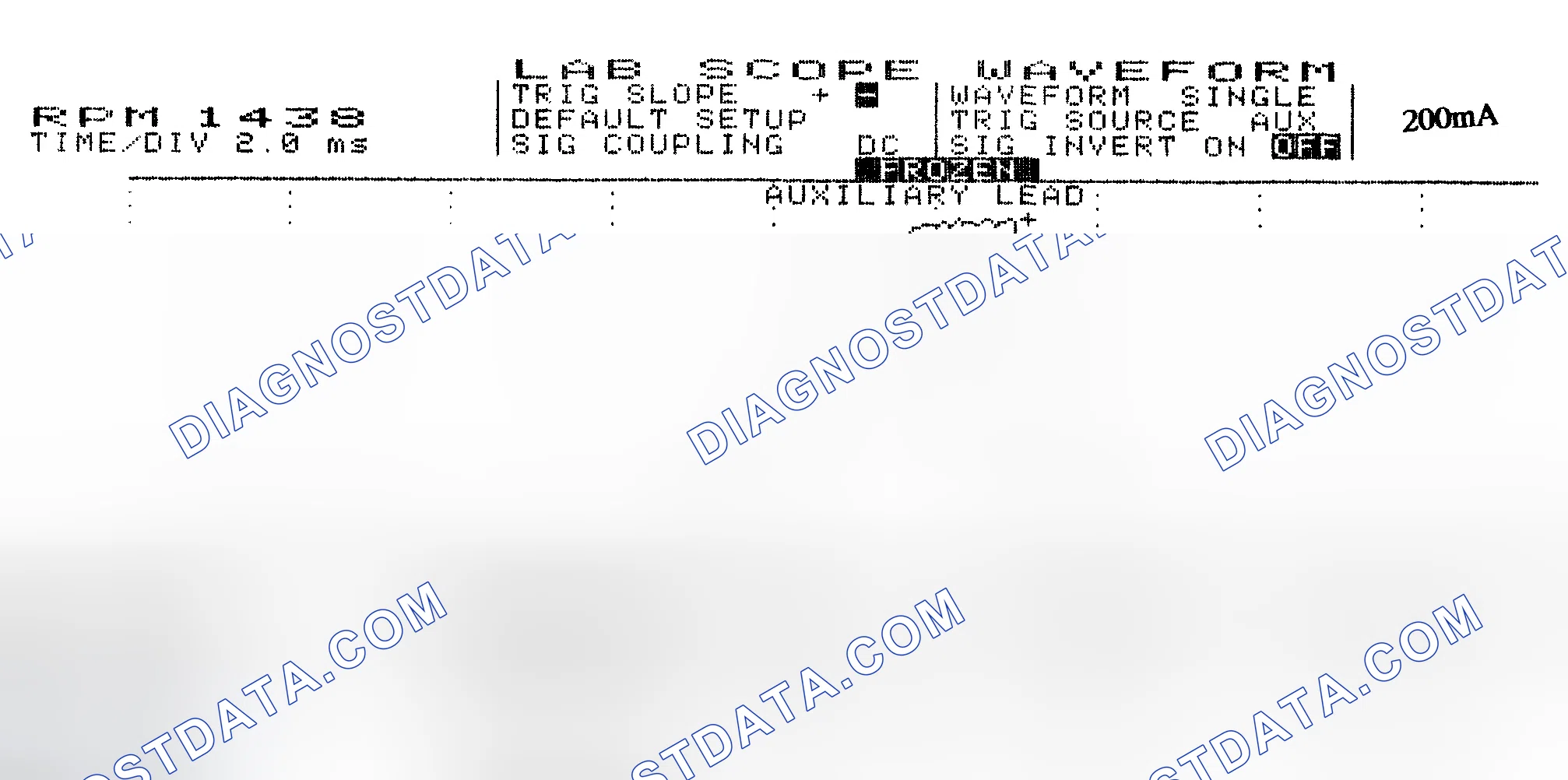 Scheme 15: Single Injector w/Normal Current Flow - Current Pattern