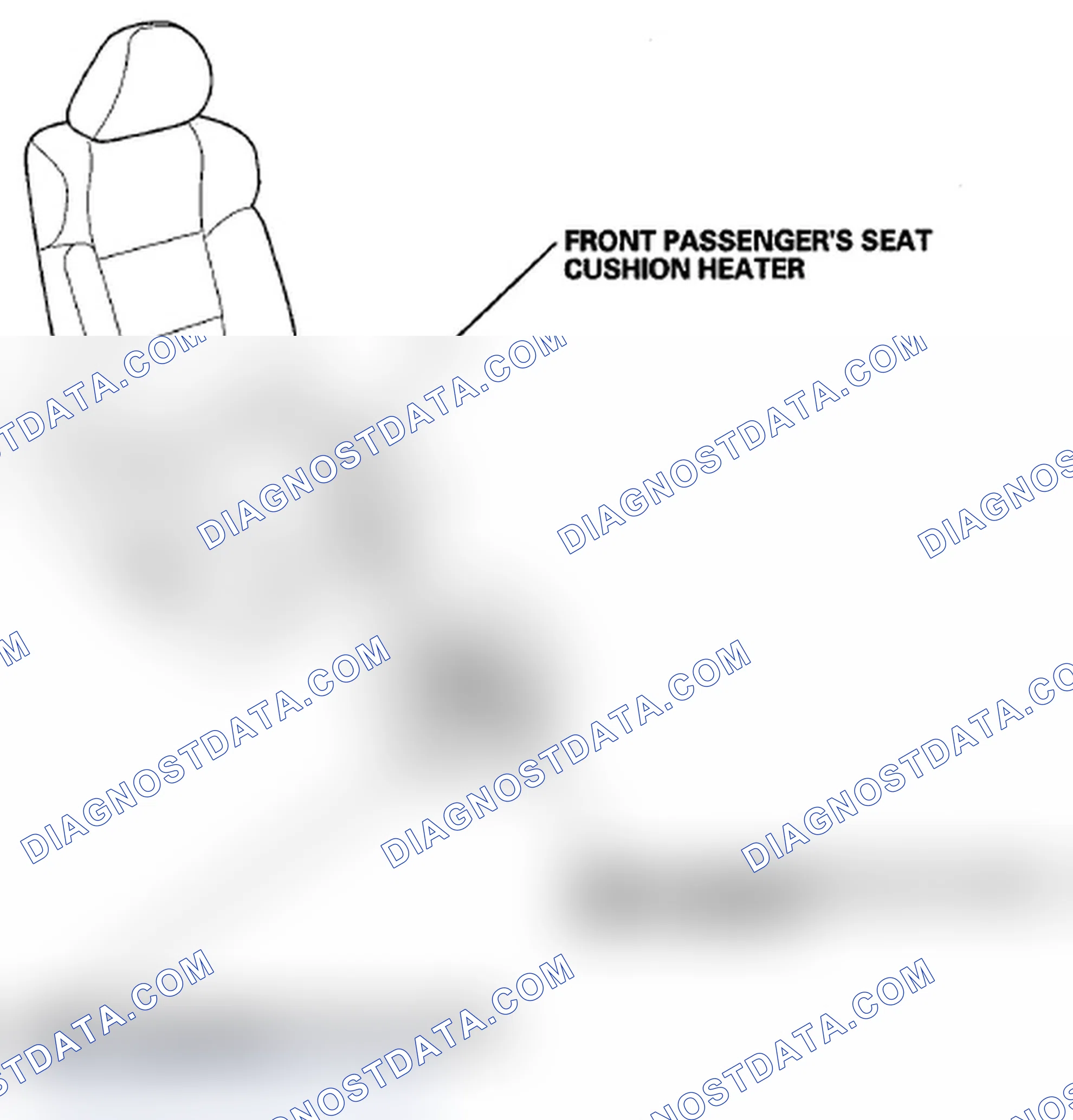 Scheme 427: Front Passenger's Seat