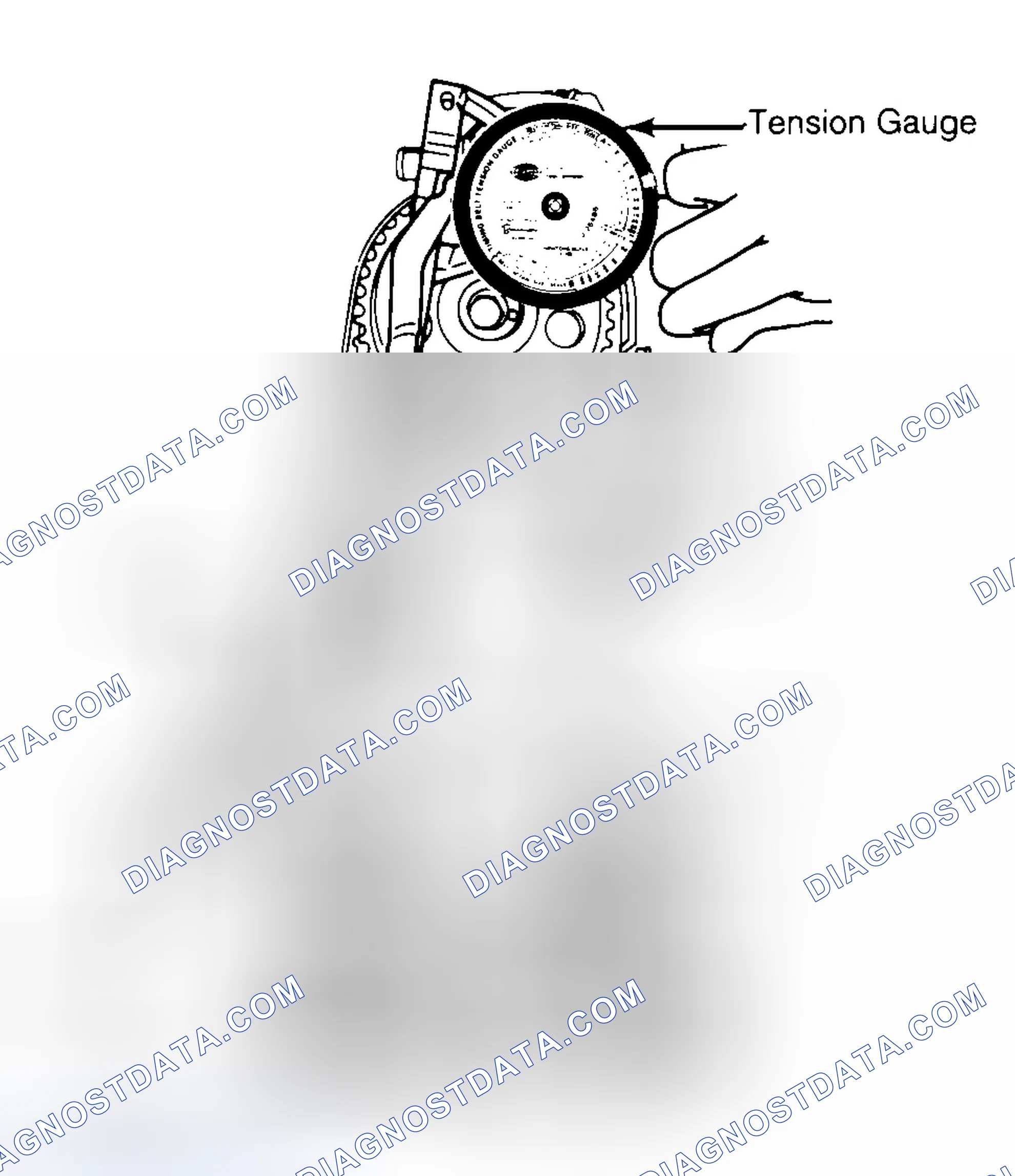 Scheme 3: Adjusting Typical Timing Belt Tension