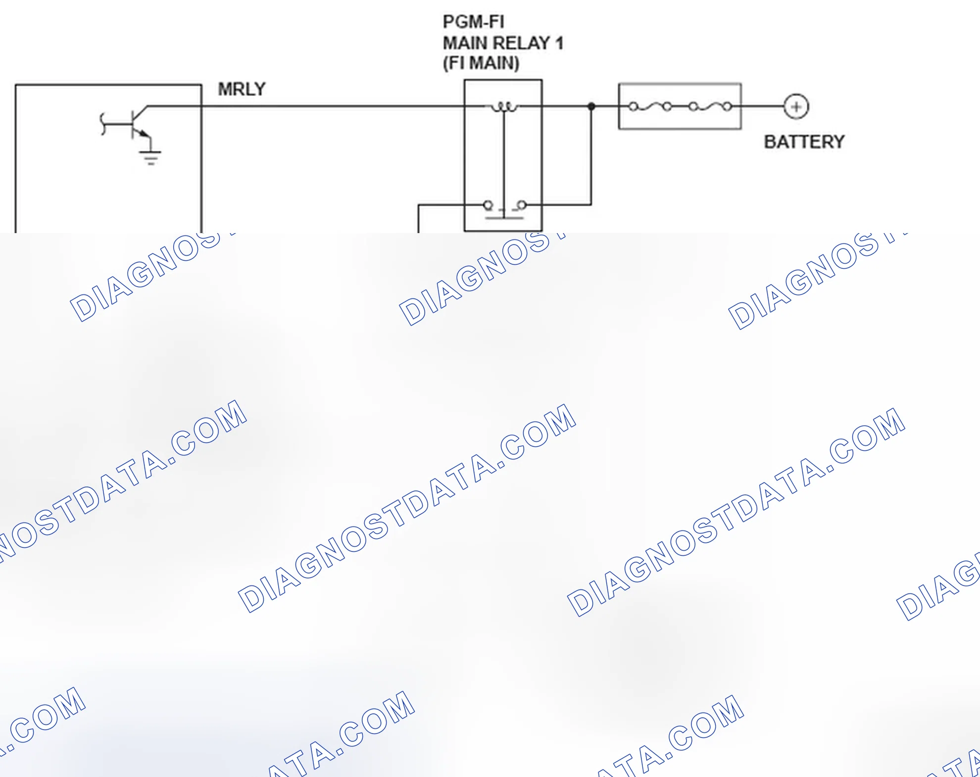 Scheme 151: Crankshaft Position (CKP) Sensor Circuit Diagram