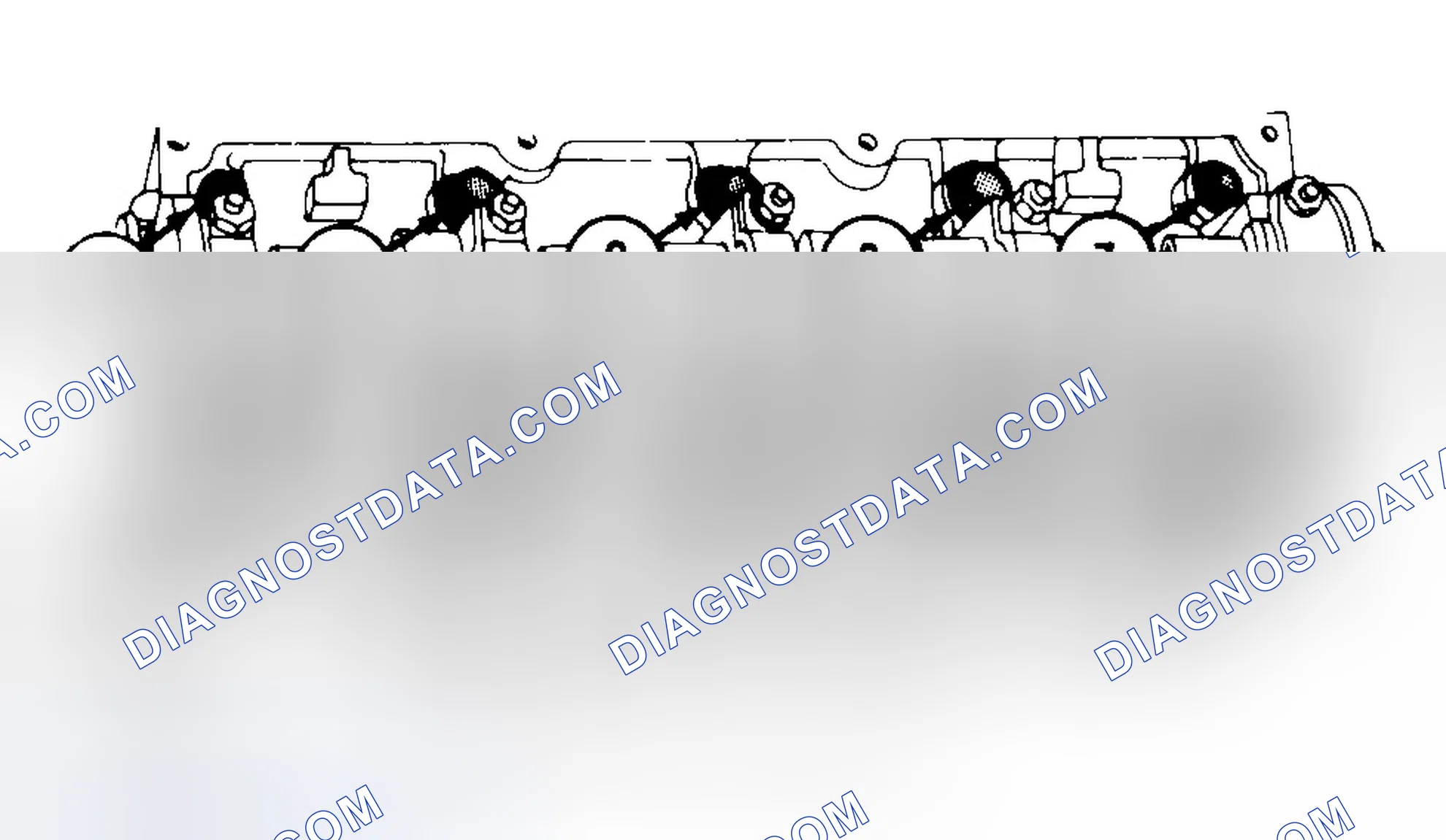 Scheme 7: Typical Cylinder Head Tightening or Loosening Sequence