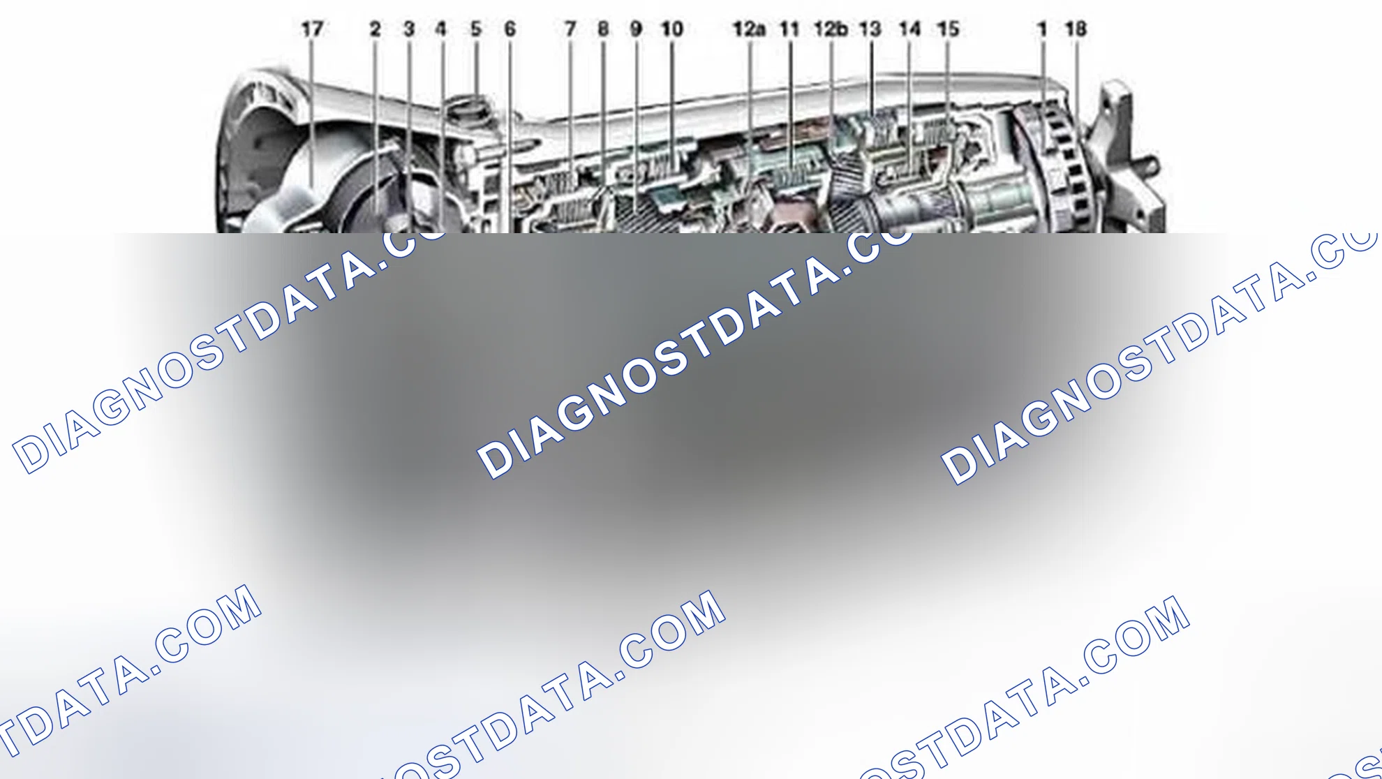 Scheme 358: Identifying Multi-Disk Clutch - Transmission 722.