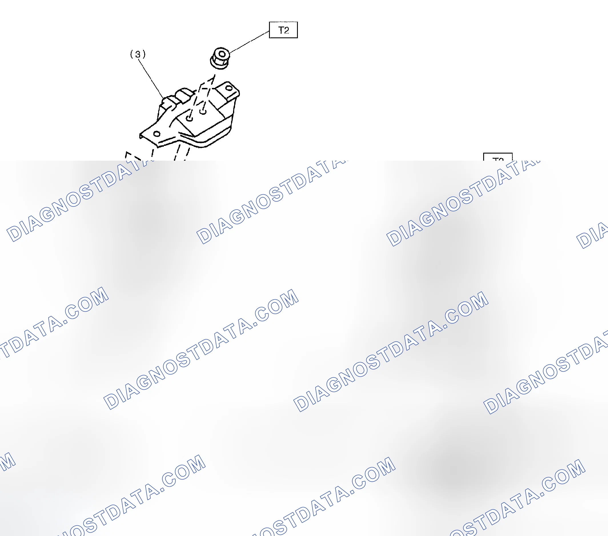 Scheme 489: ENGINE MOUNTING