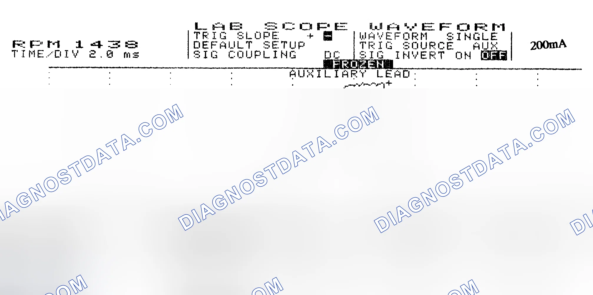 Scheme 15: Single Injector w/Normal Current Flow - Current Pattern