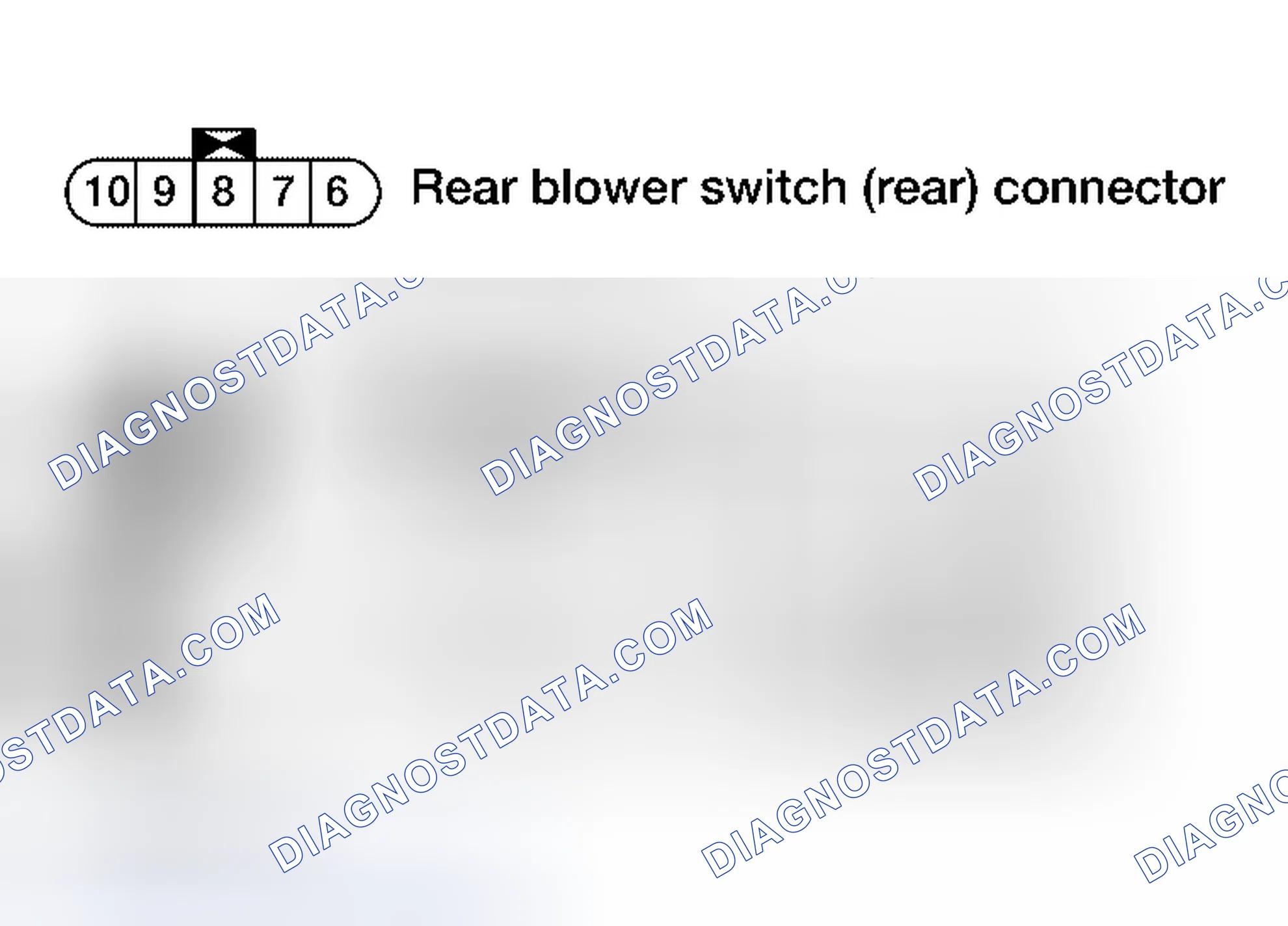 Scheme 272: REAR BLOWER SWITCH (REAR)