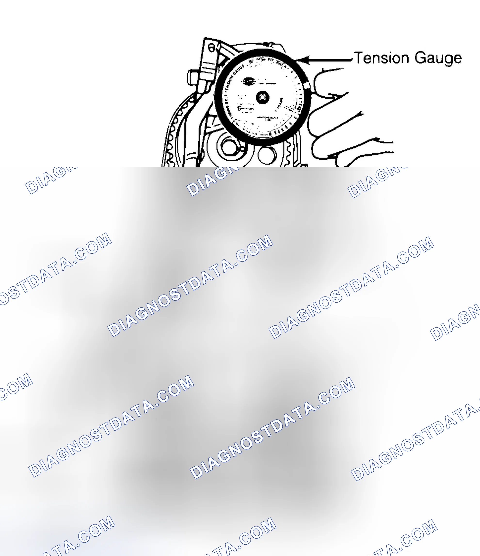Scheme 3: Adjusting Typical Timing Belt Tension