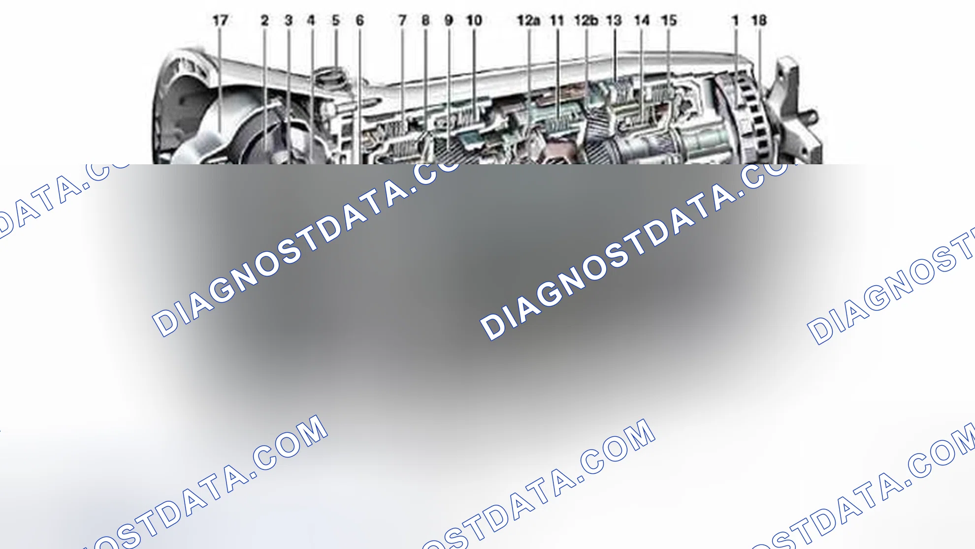 Scheme 77: Identifying Multi-Disk Clutch - Transmission 722.