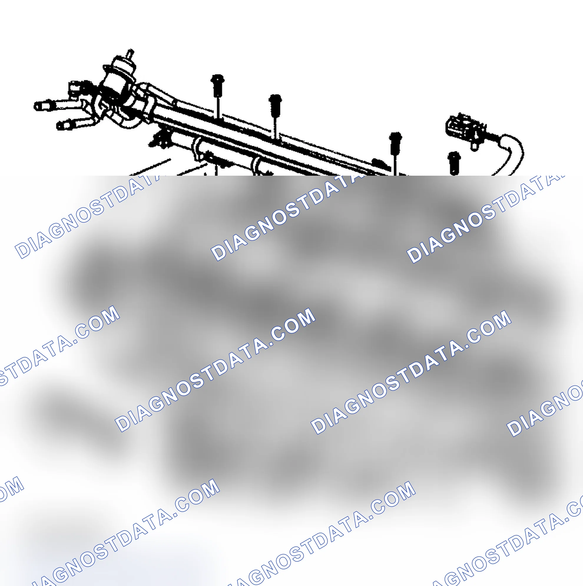 Scheme 1139: Fuel Rail and Injectors Installation
