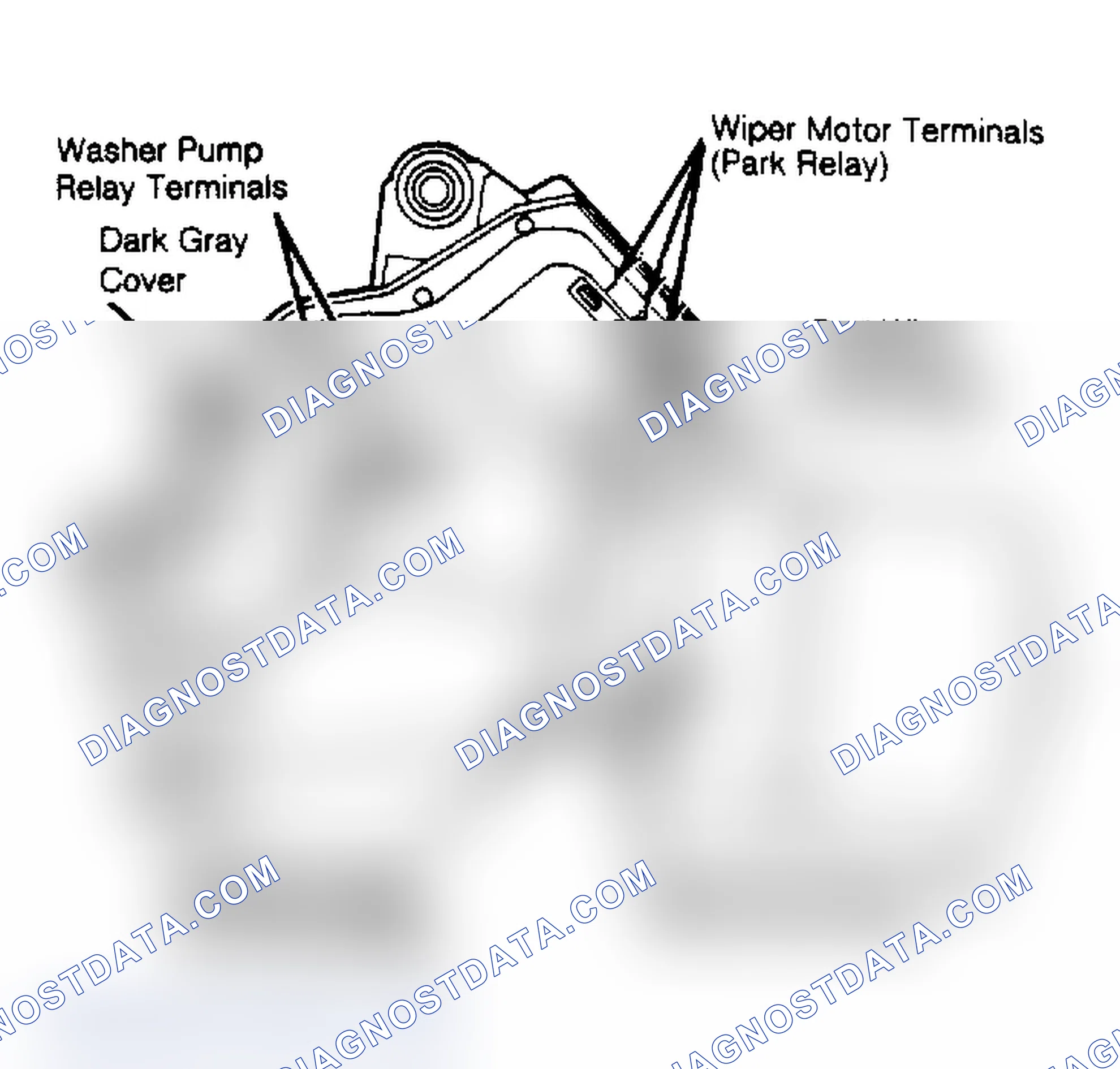 Scheme 5: Multiplex Wiper Motor Test Connections