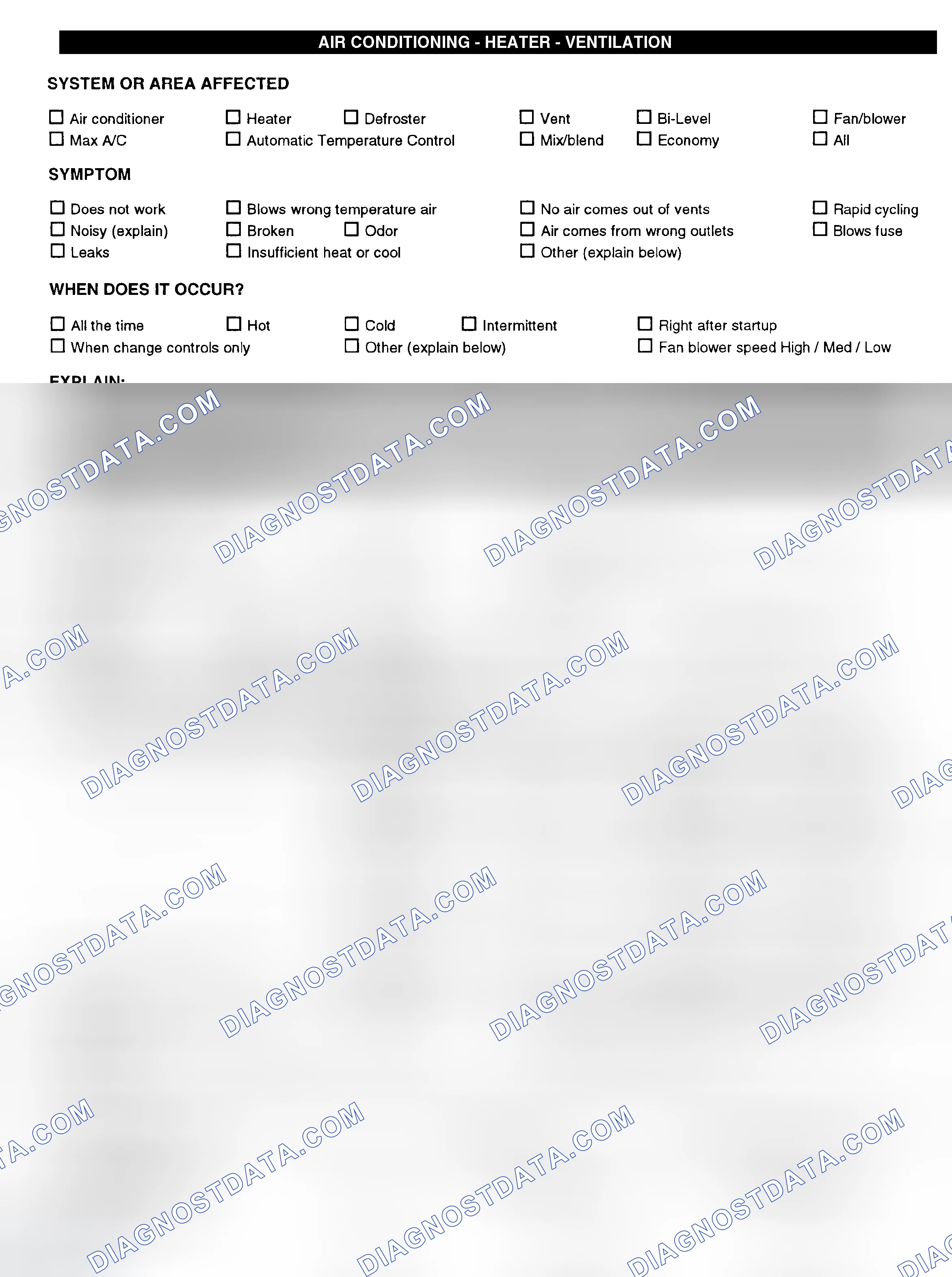 Scheme 4: Symptom Check List - Page 3
