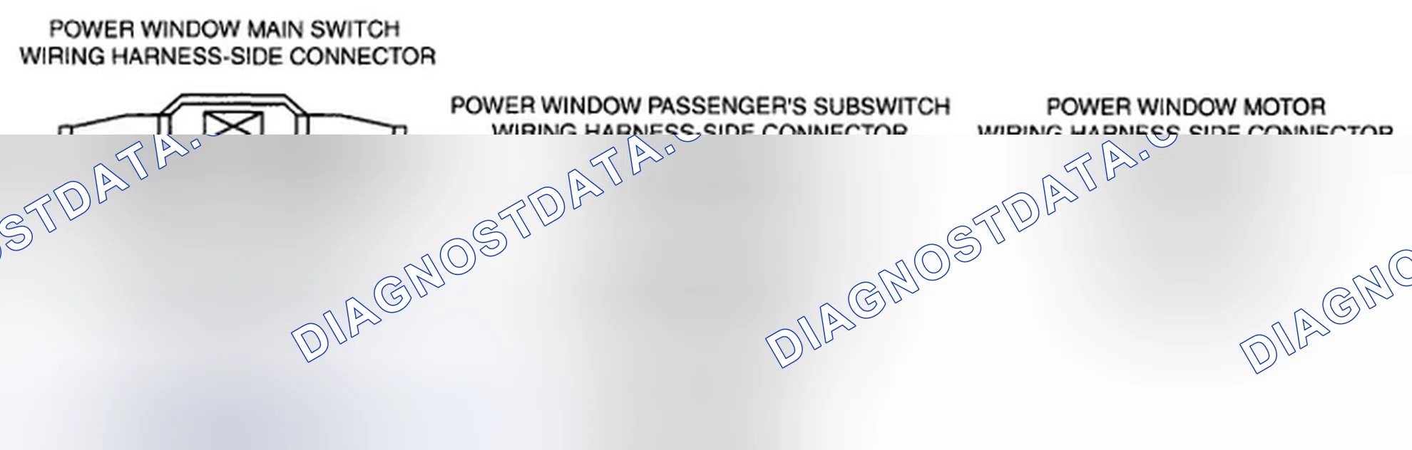 Scheme 7: NO. 1 DOOR GLASS DOES NOT MOVE UP AND DOWN IN AUTOMATIC MODE[POWER WINDOW SYSTEMS (AUTO-OPEN/CLOSE F