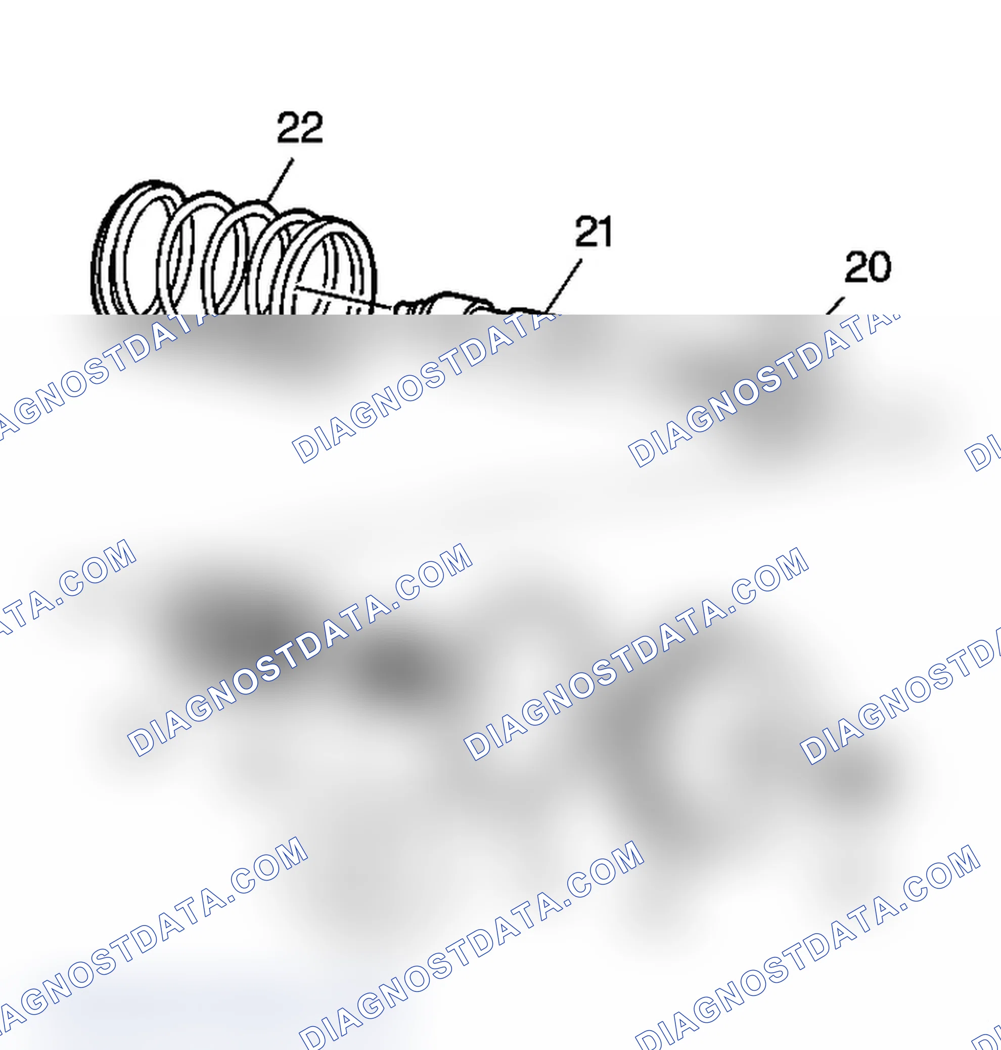 Scheme 228: Forward Band Servo Components Disassemble