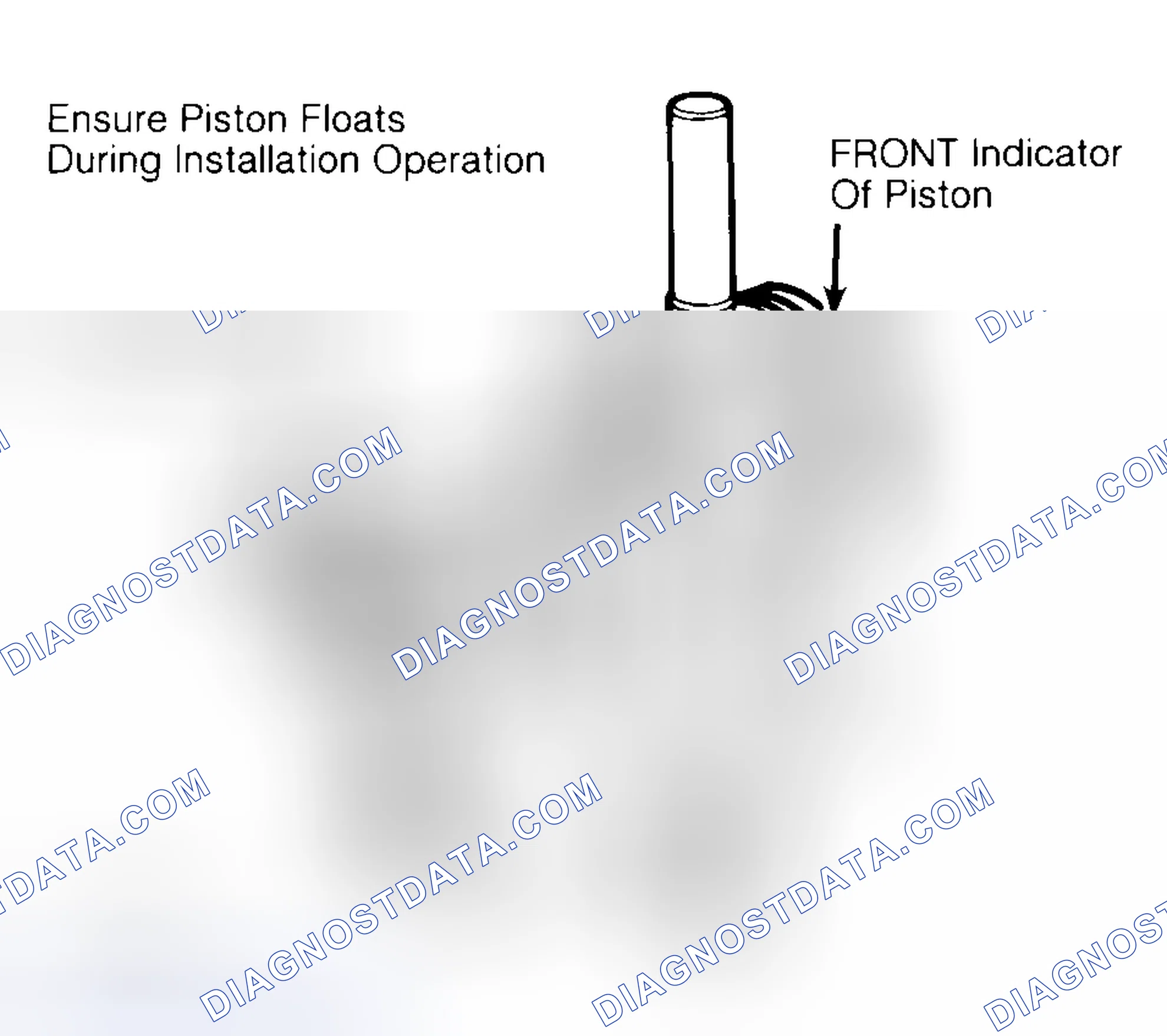 Scheme 12: Installing Typical Piston Pin