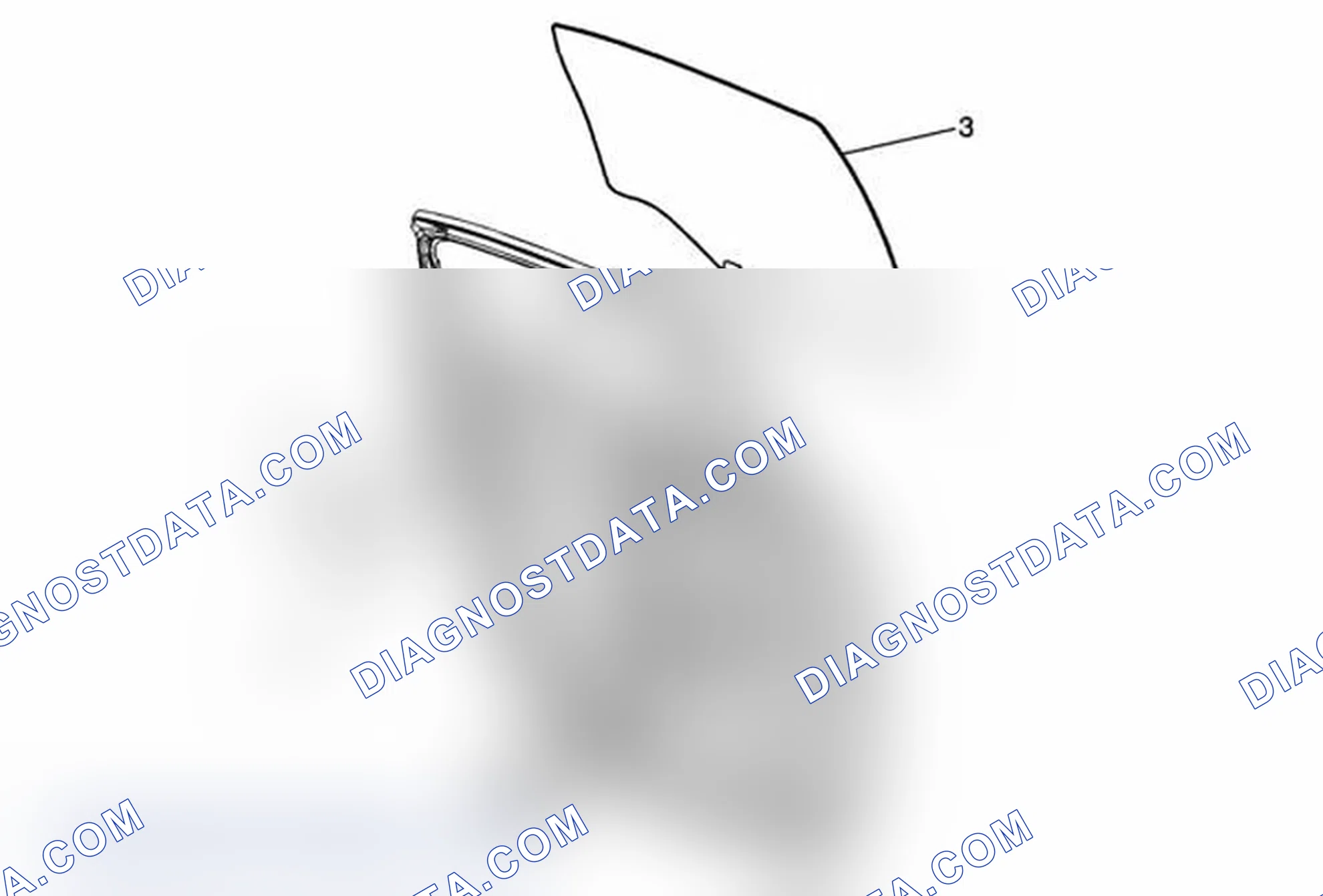 Scheme 4: Rear Side Door Window Replacement