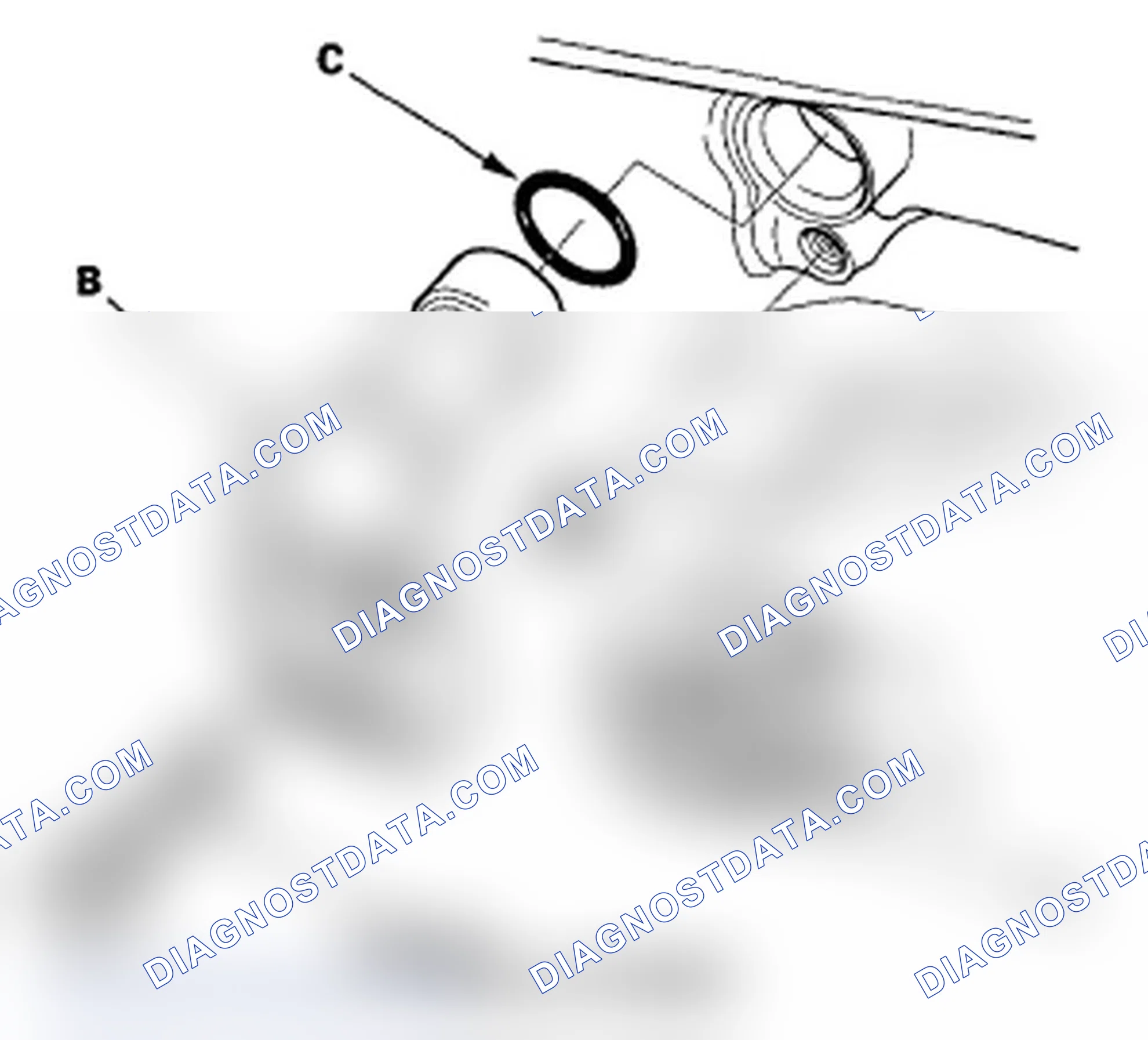 Scheme 222: Output Shaft (Countershaft) Speed Sensor Replacement