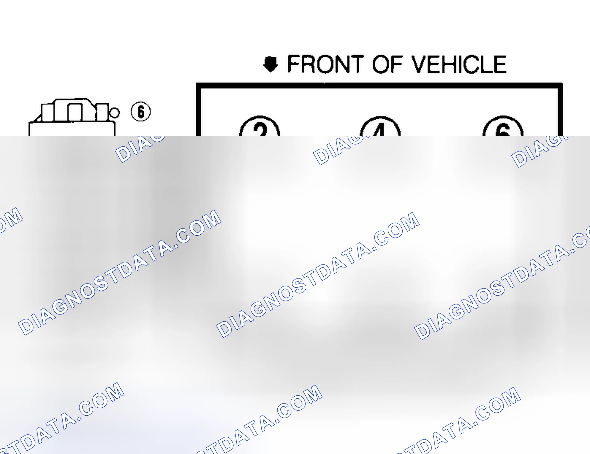Scheme 4: Firing Order (3.8L - Except "F" Body)
