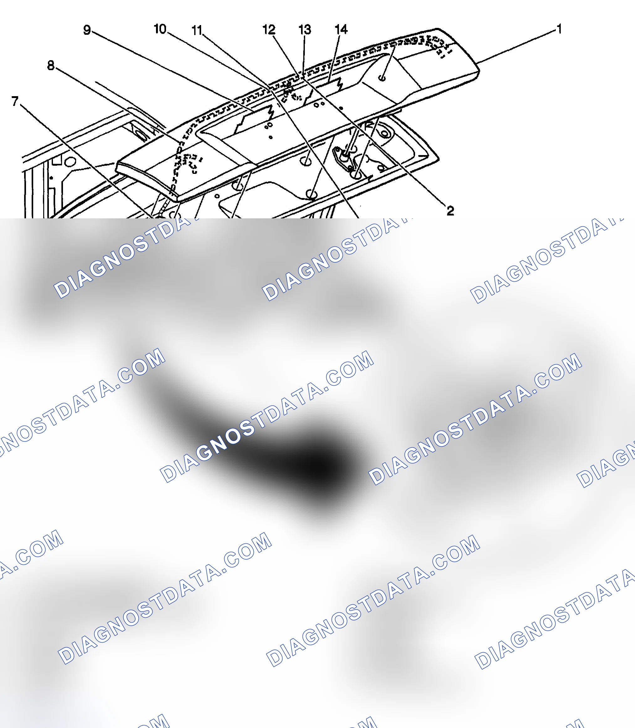 Scheme 83: Rear Compartment, Rear Compartment Lid