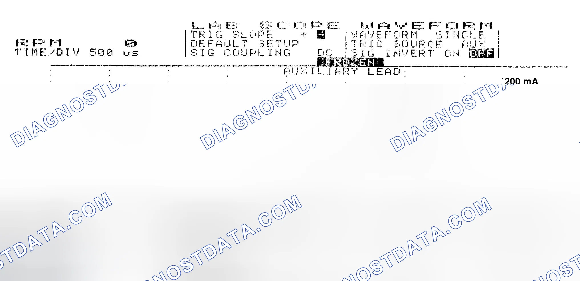 Scheme 17: Single Injector w/Normal Current Flow - Current Pattern
