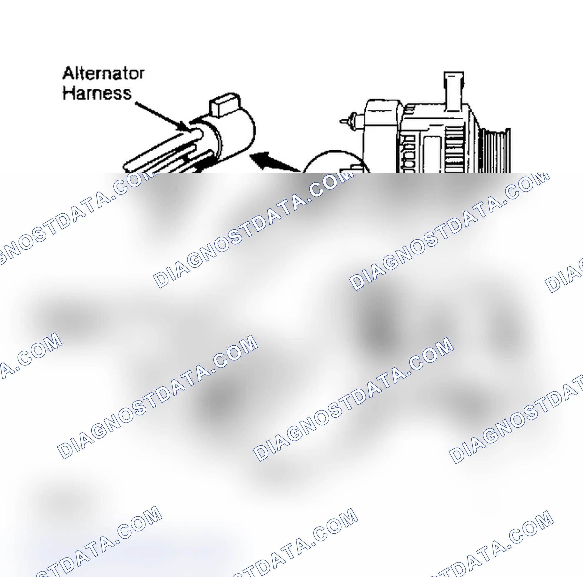 Scheme 6: Alternator Output Test (With IC Voltage Regulator)