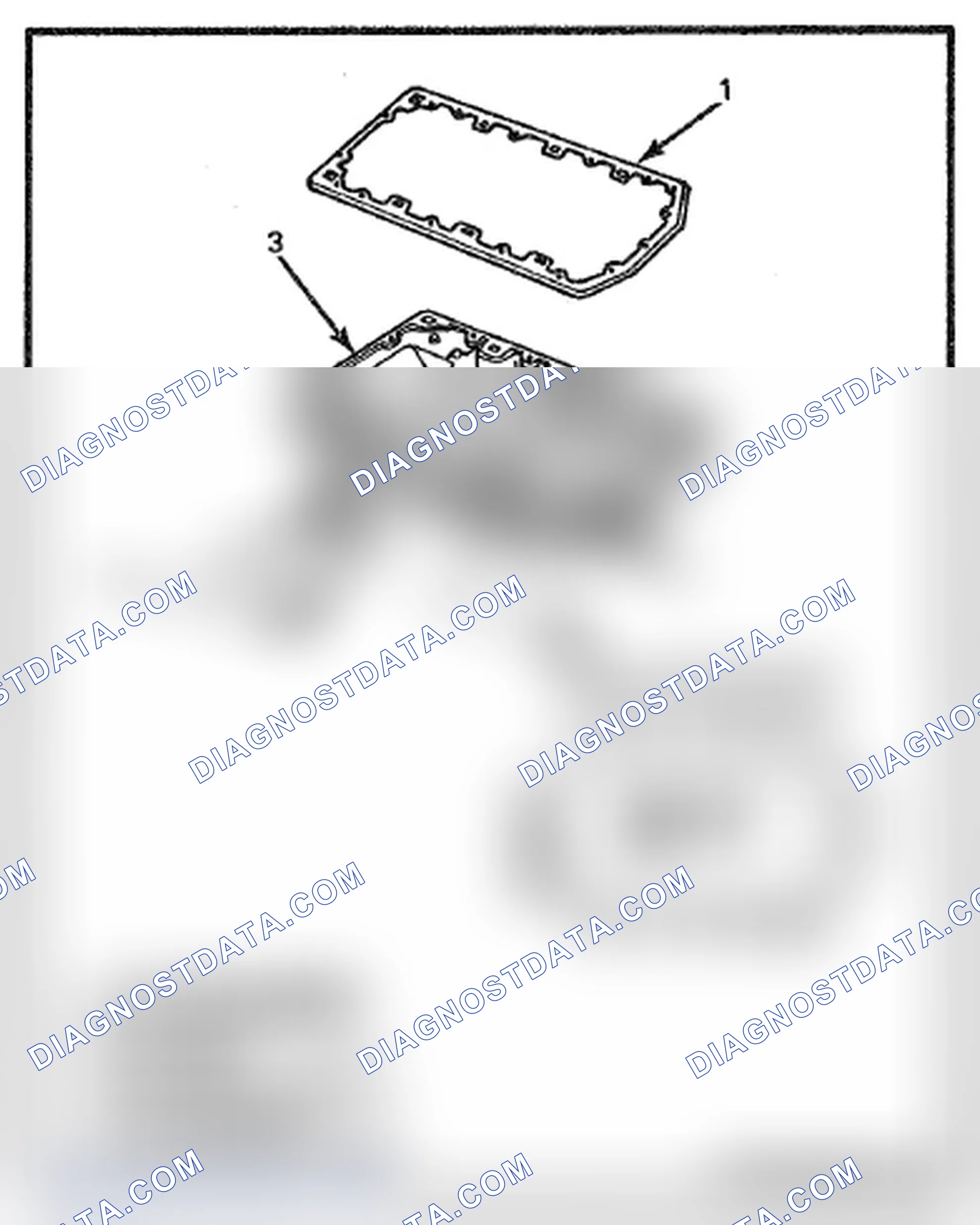 Scheme 100: Identifying Oil Pan Bolts Tightening Sequence