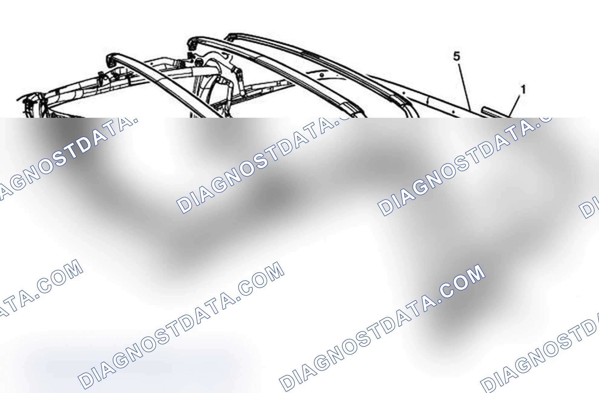Scheme 24: Folding Top Number 5 Bow Replacement
