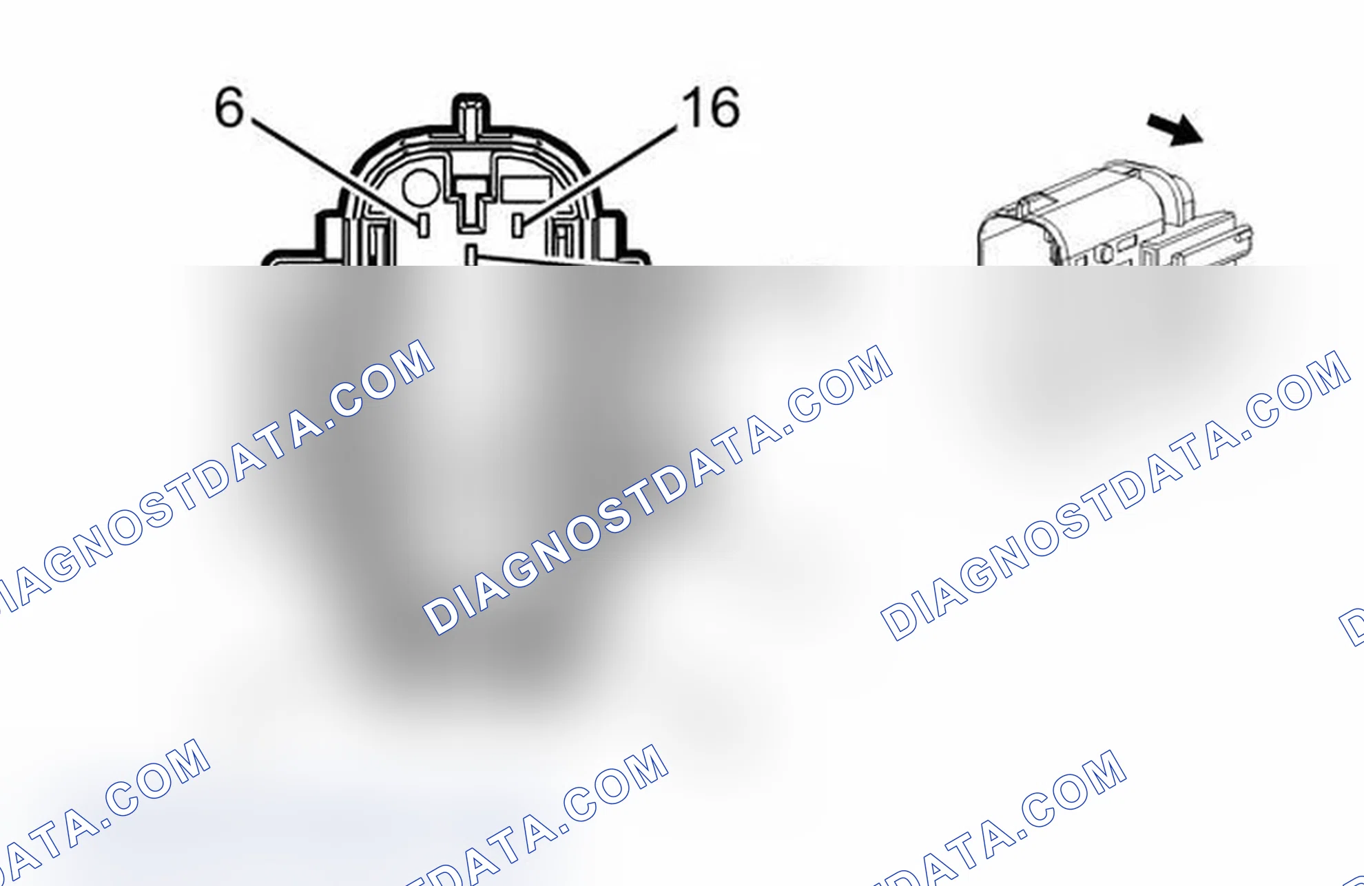 Scheme 247: X415 Rear Bumper Harness to Body Harness (UD5 or UD7 without HP6)