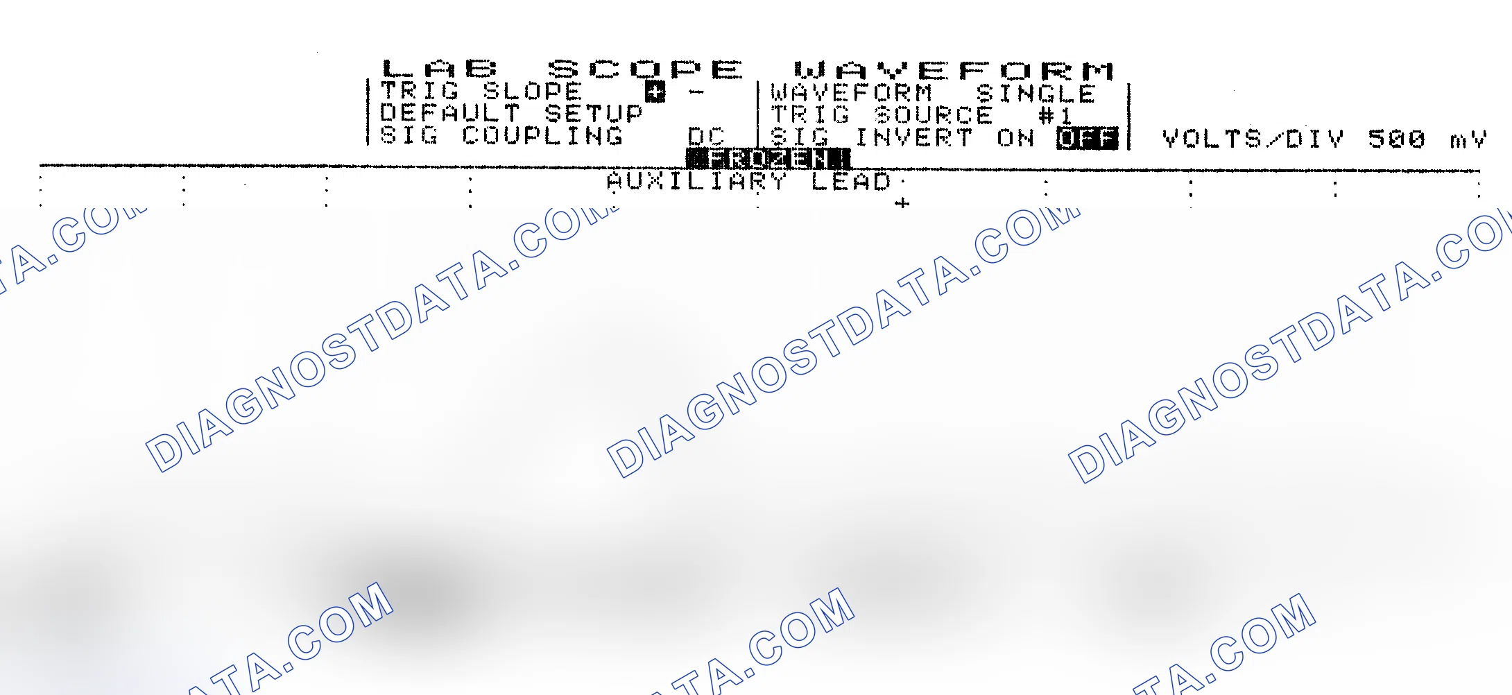 Scheme 10: Single Injector w/Excessive Current Flow - Current Pattern