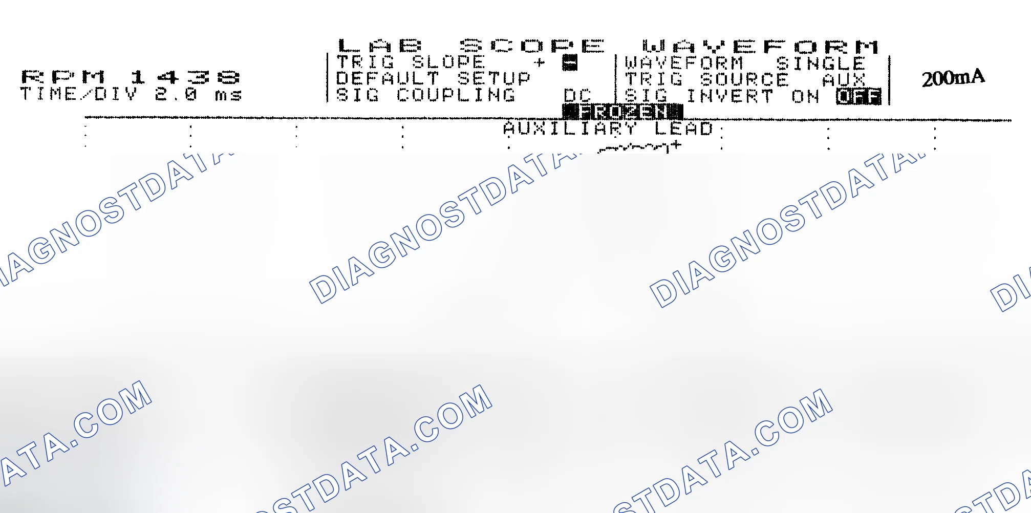 Scheme 15: Single Injector w/Normal Current Flow - Current Pattern