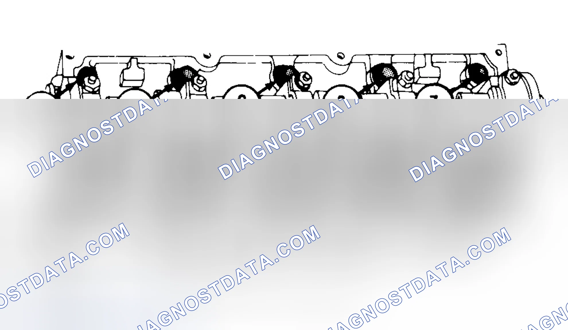 Scheme 7: Typical Cylinder Head Tightening or Loosening Sequence