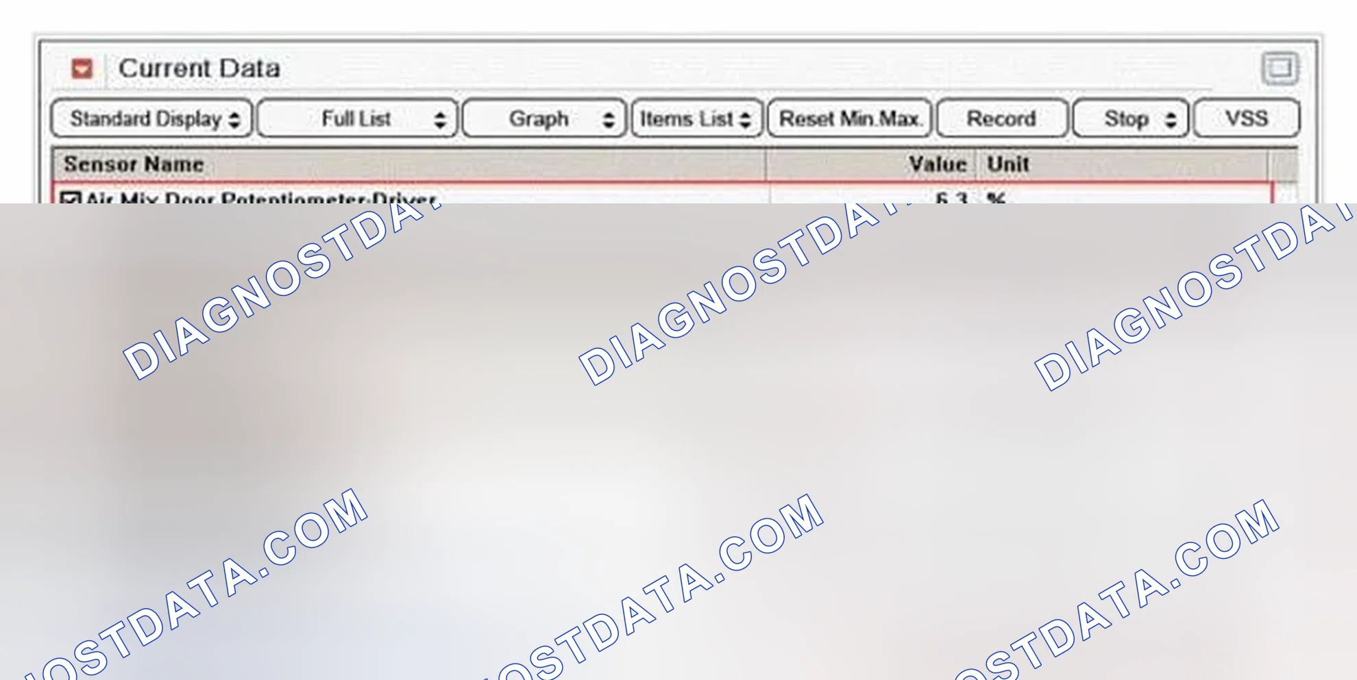 Scheme 82: Monitor Scantool Data