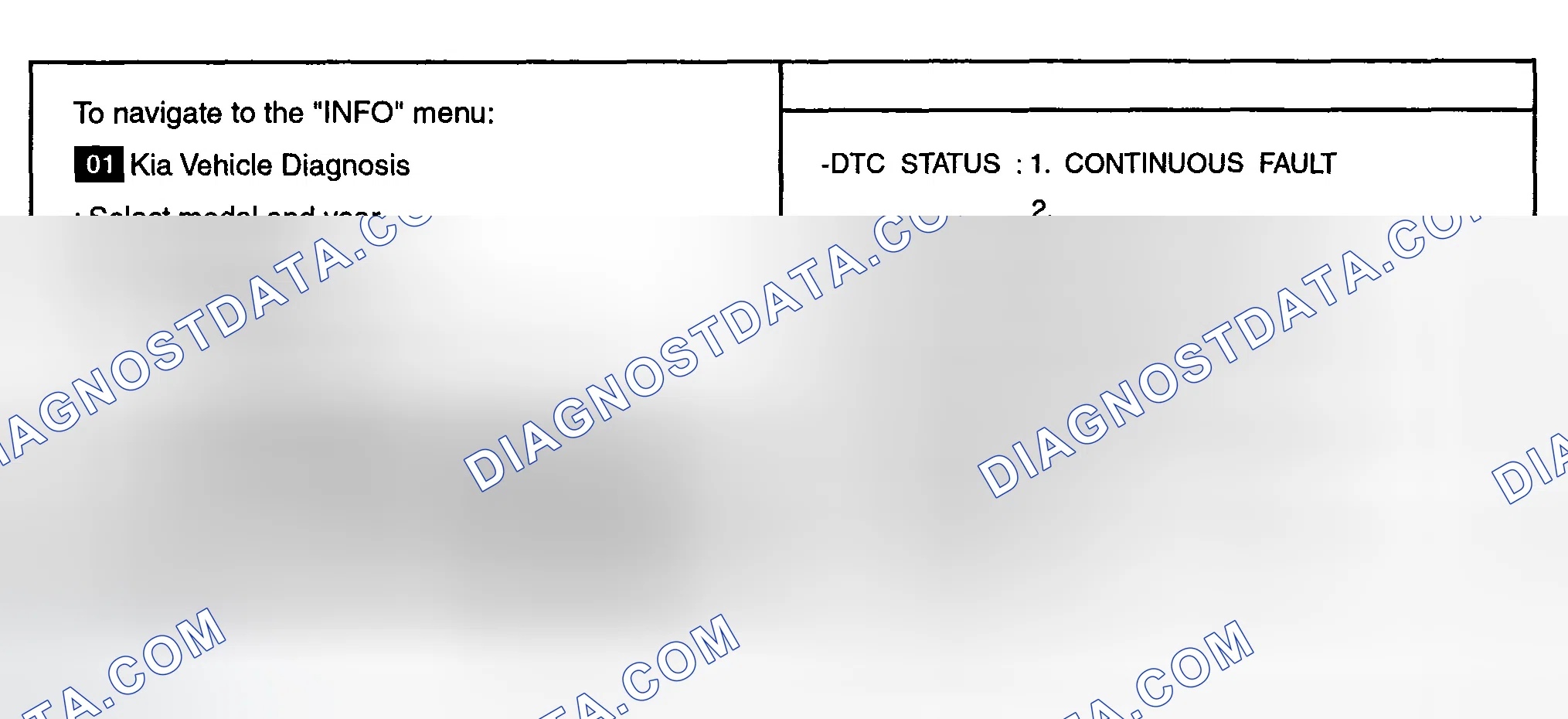 Scheme 158: MONITOR DTC STATUS