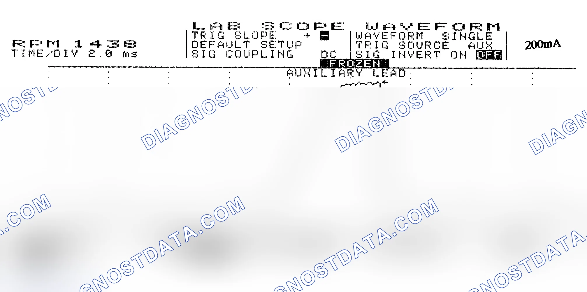 Scheme 15: Single Injector w/Normal Current Flow - Current Pattern
