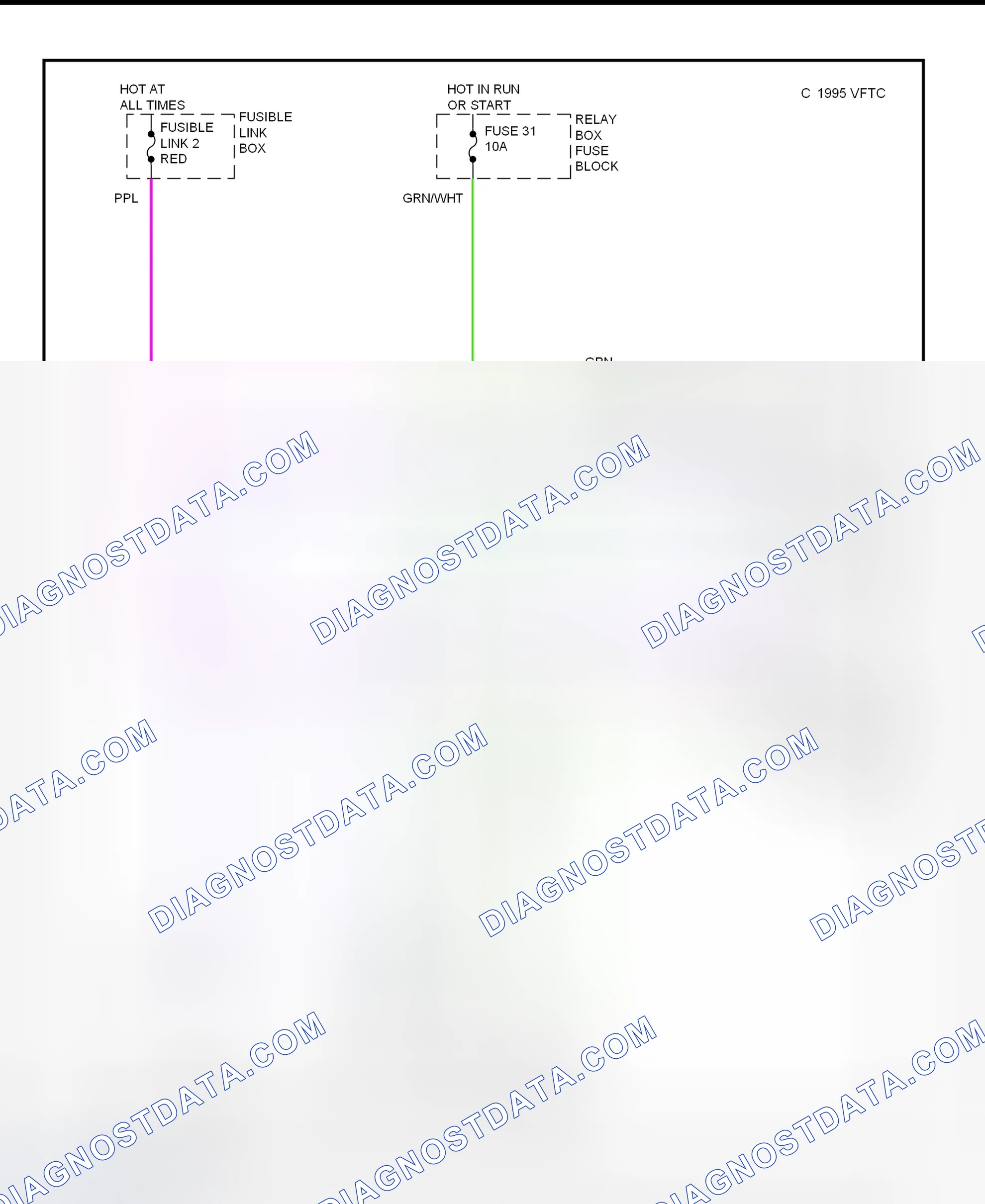 Scheme 7: Electric Cooling Fan Schematic (1995-96 300ZX)