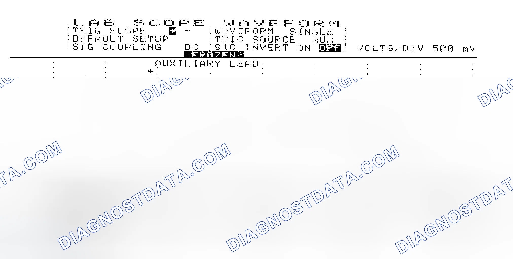 Scheme 14: Single Injector w/Excessive Current Flow - Current Pattern