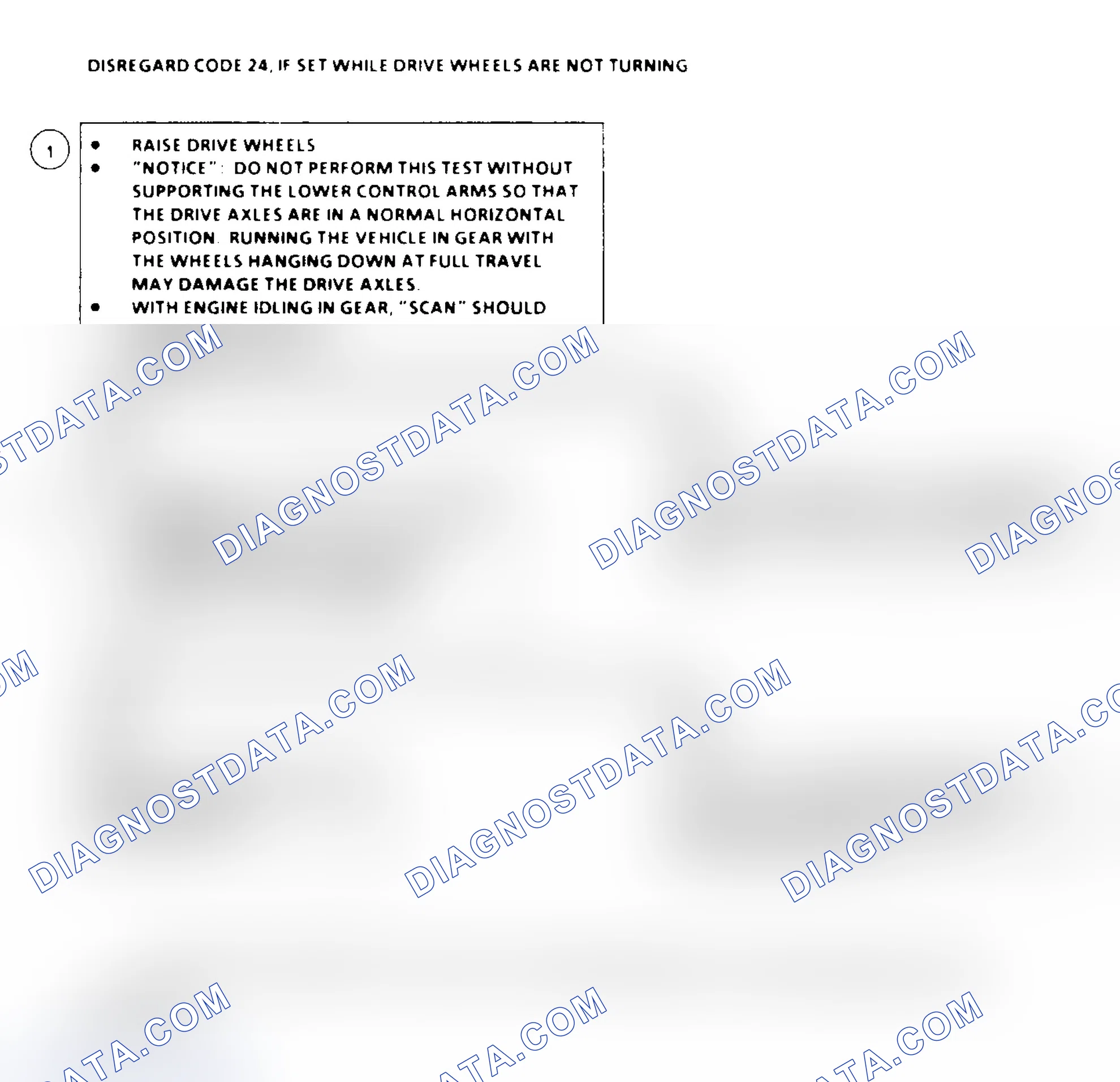 Scheme 198: Code 24 Flow Chart (3.0L & 3.8L PFI - "A", "C", "G" & "H" Bodies)