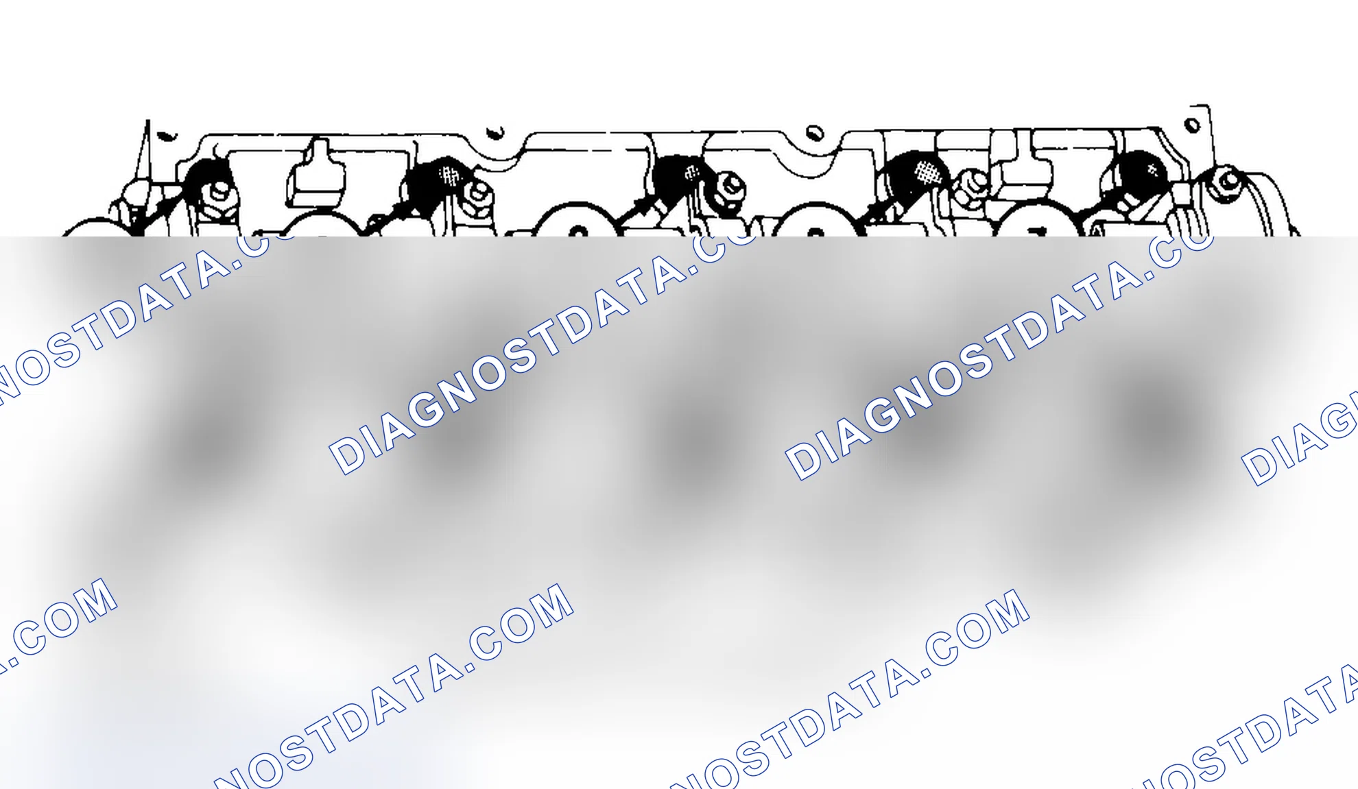 Scheme 7: Typical Cylinder Head Tightening or Loosening Sequence