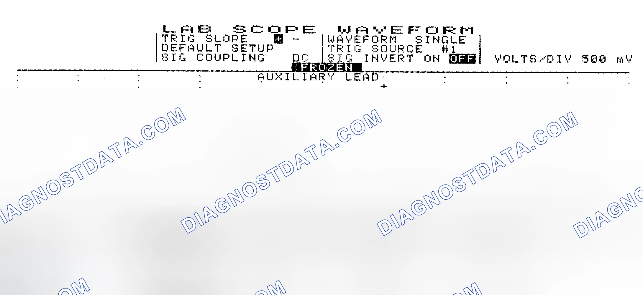 Scheme 10: Single Injector w/Excessive Current Flow - Current Pattern