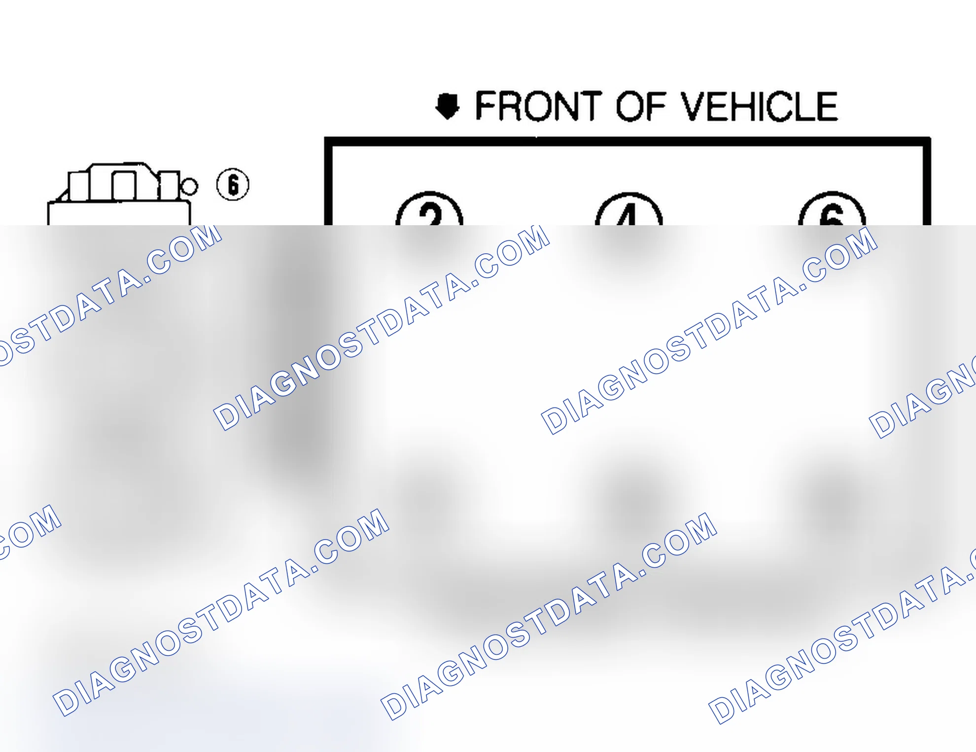 Scheme 4: Firing Order (3.8L - Except "F" Body)