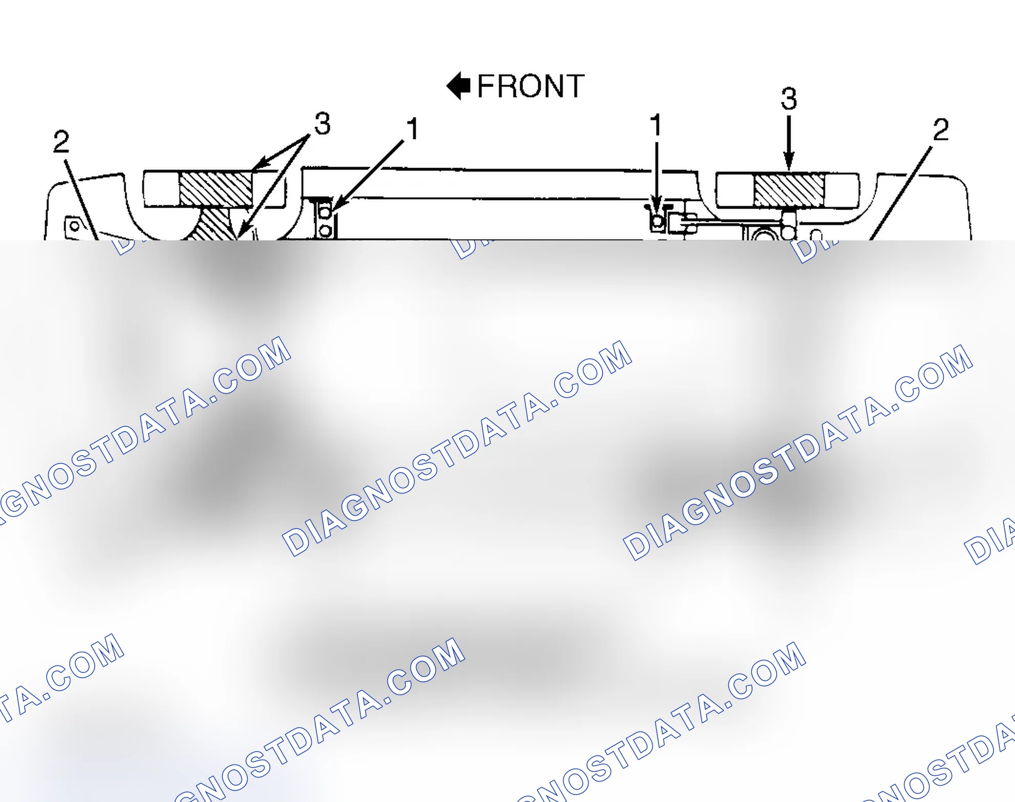 Scheme 15: Hoisting & Jacking Locations (Lumina APV, Silhouette, & Trans Sport) Courtesy of General Motors Corp.