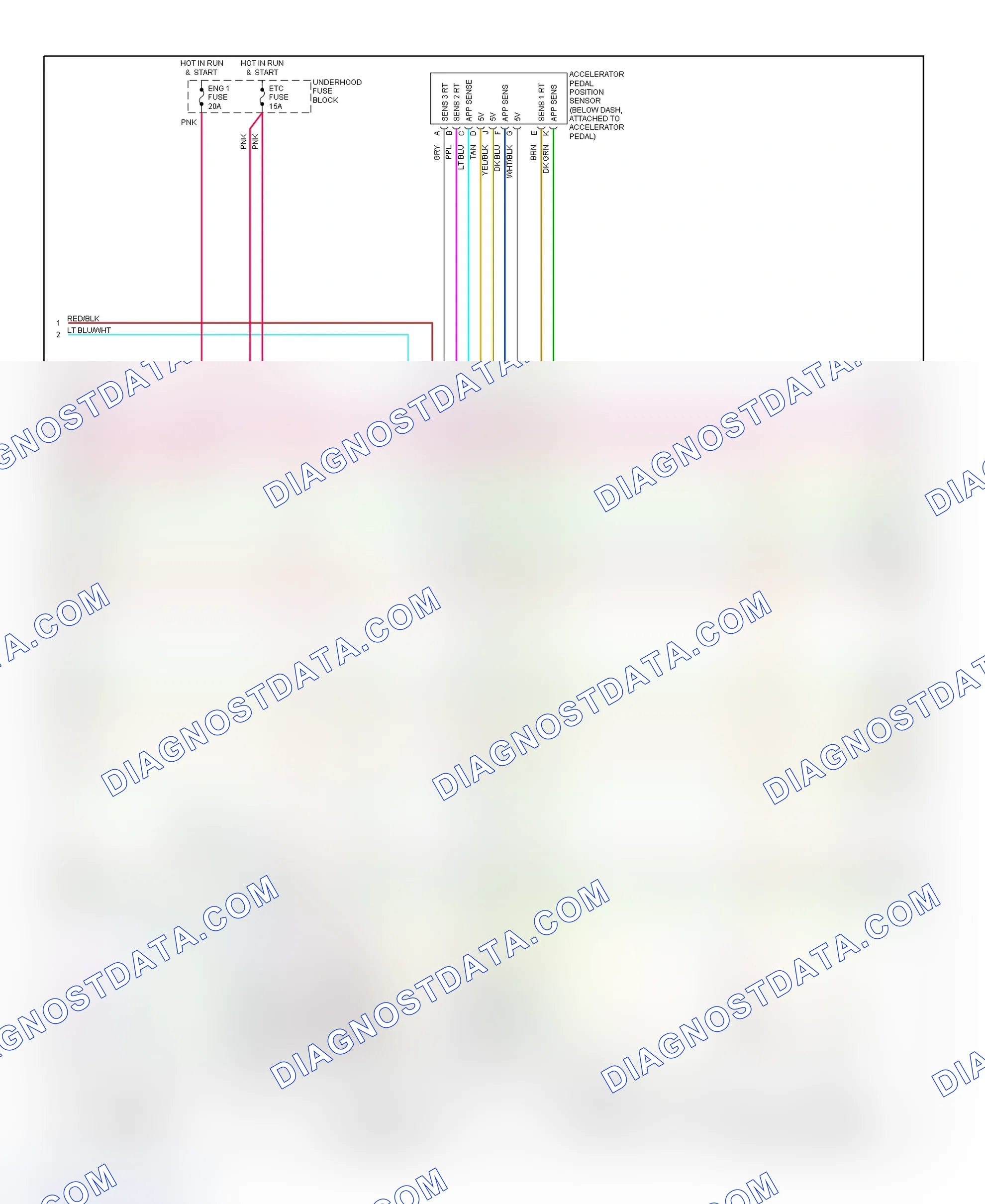 Scheme 144: PCM Wiring Diagram (Chevy Express & Savana - 8.1L - 4 Of 5)