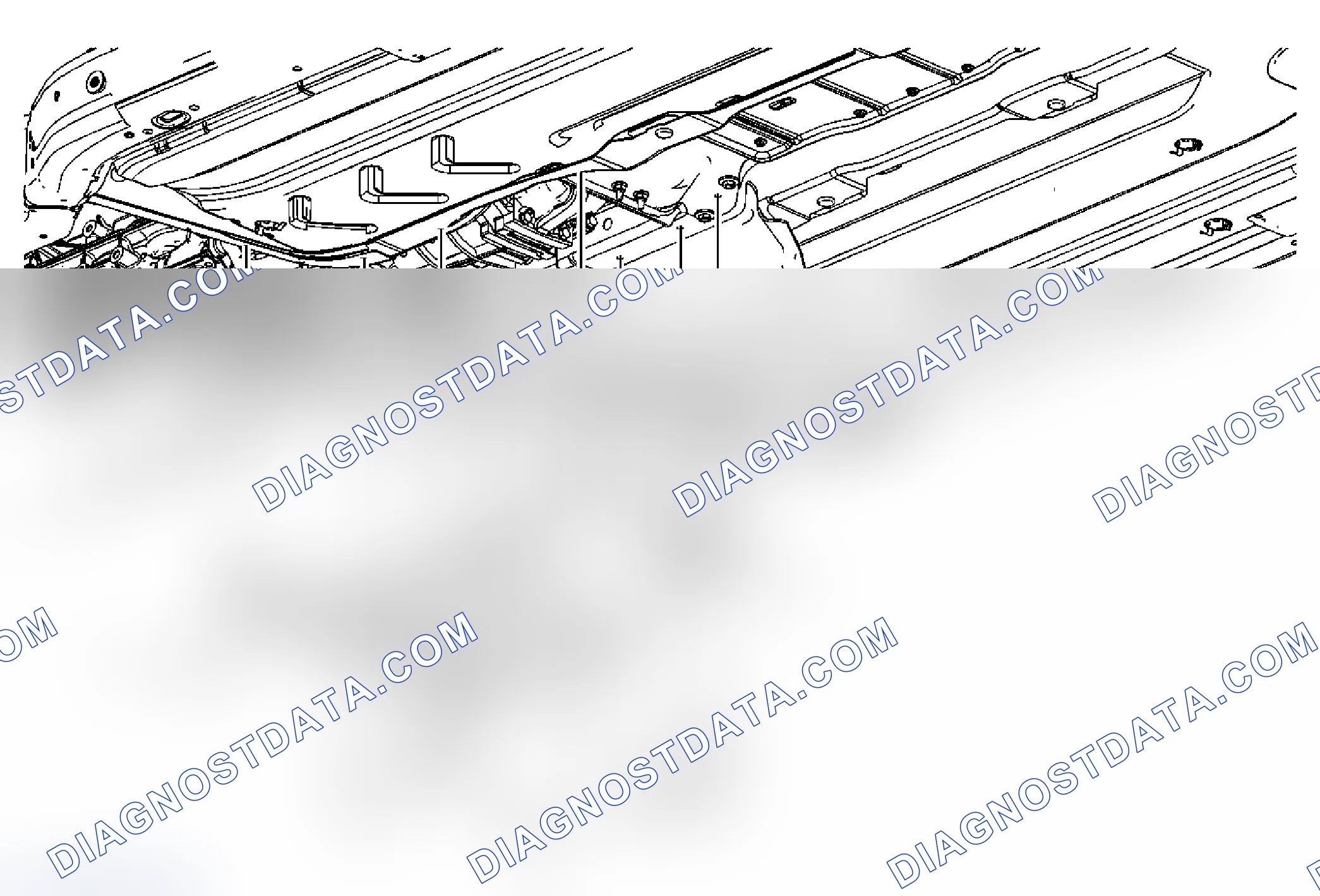 Scheme 7: Floor Panel Tunnel Panel Replacement - Front (Manual Transmission)