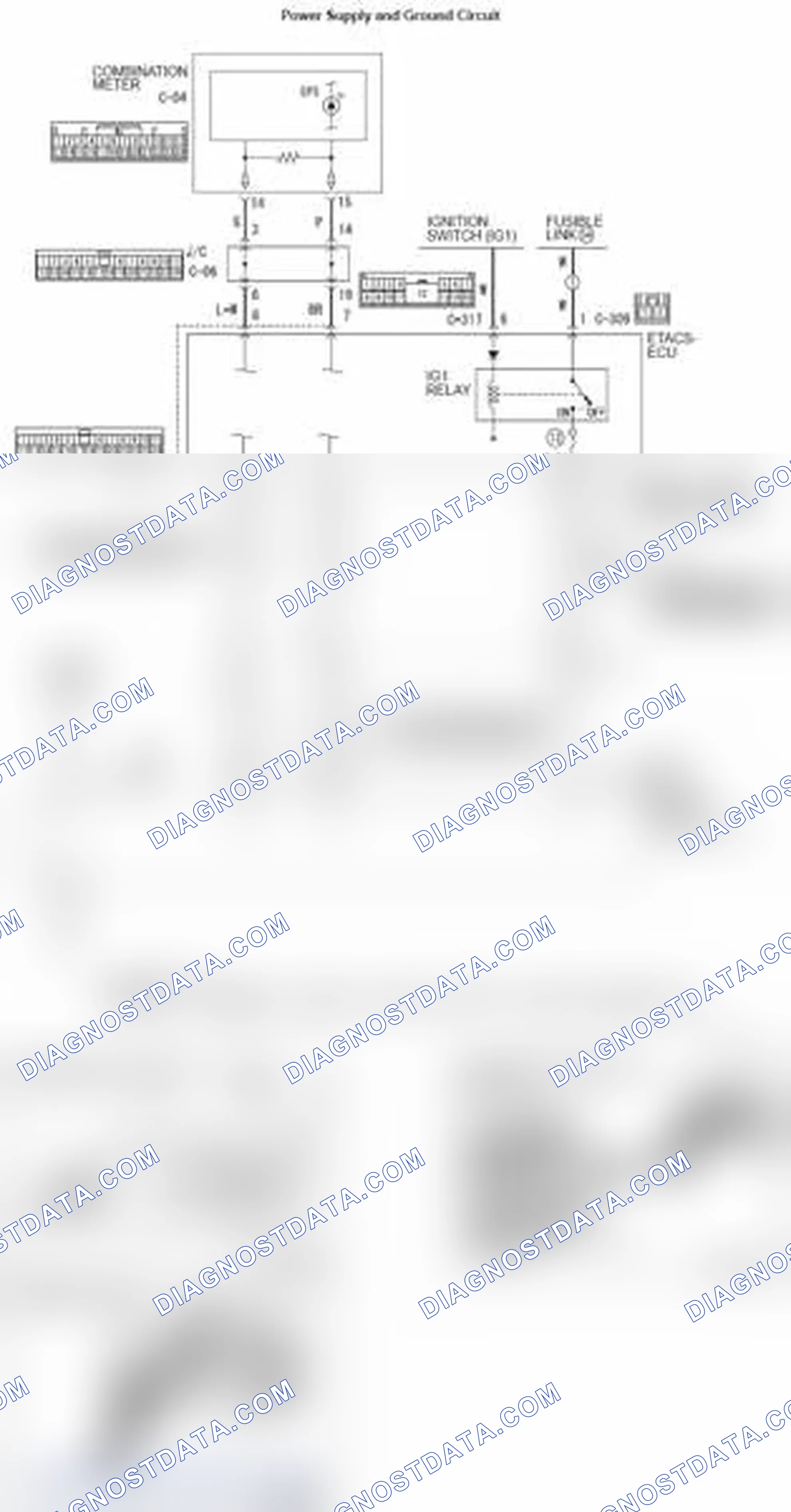 Scheme 21: Inspection Procedure 2: Electric power steering system warning display illuminates but diagnostic tr