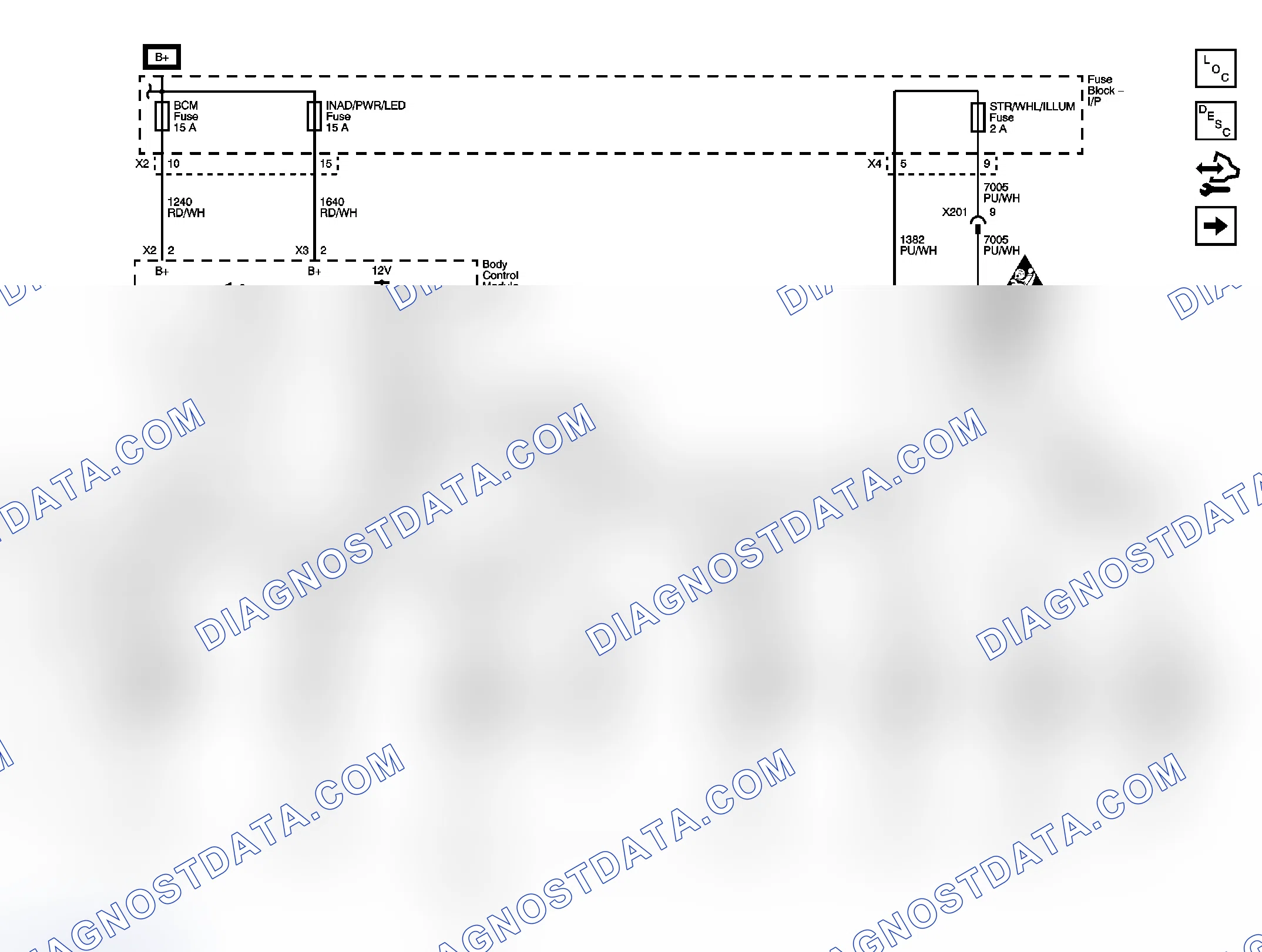 Scheme 18: Interior Lights Dimming Schematics