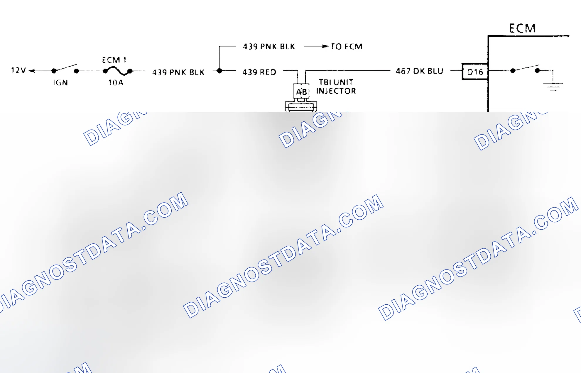 Scheme 115: Code 42 Schematic (2.5L) Electronic Spark Timing