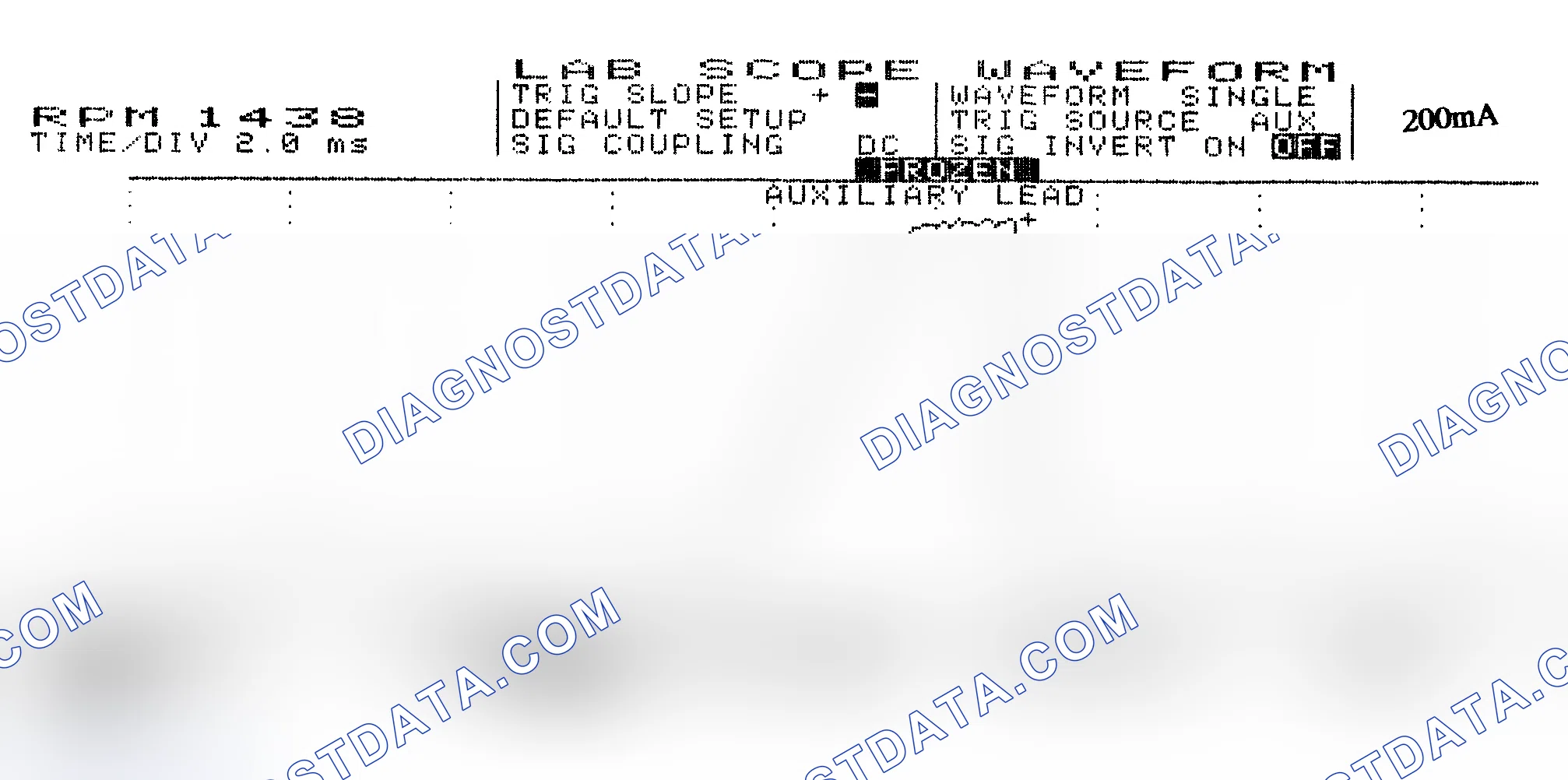 Scheme 15: Single Injector w/Normal Current Flow - Current Pattern
