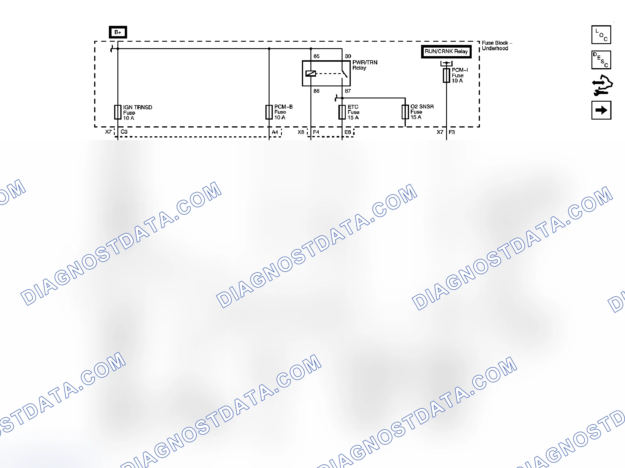 Scheme 3: Engine Controls Schematics