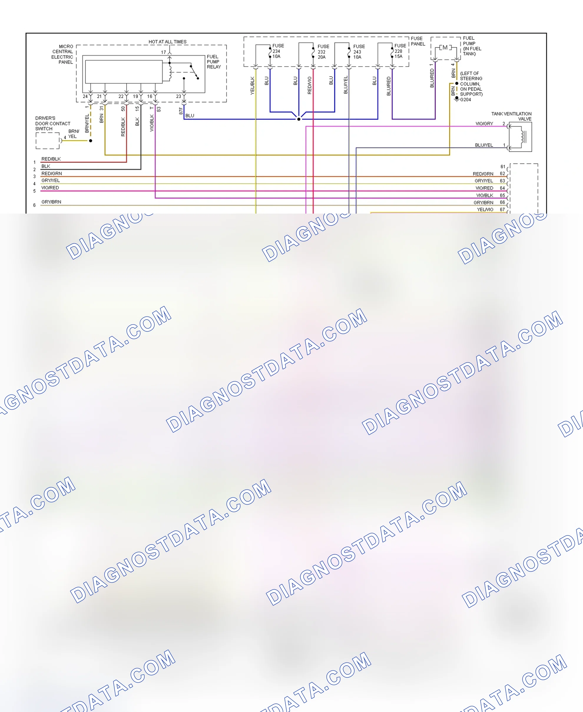Scheme 22: Wiring Diagram (TT 1.8L - 3 Of 3)